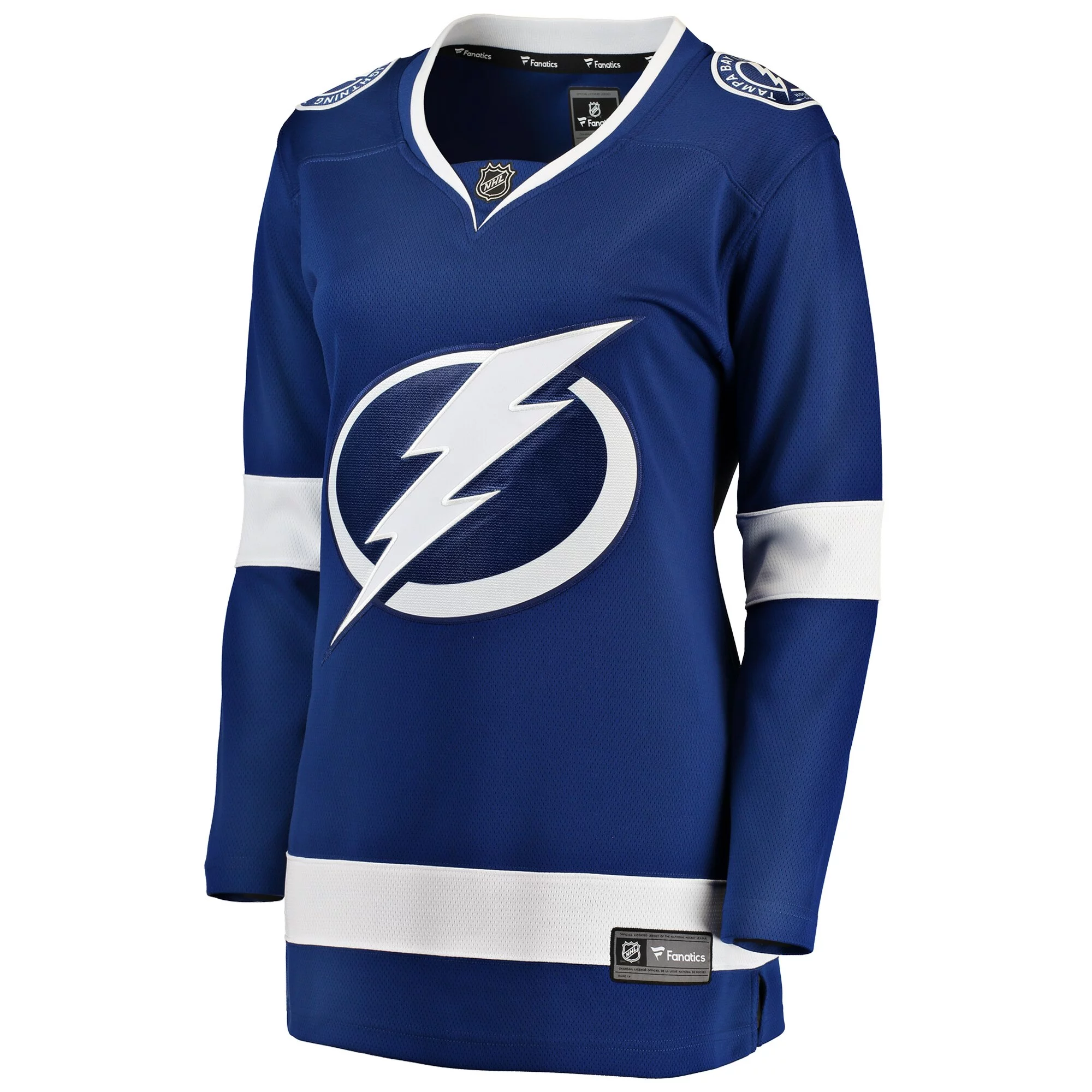 Women's Fanatics Blue Tampa Bay Lightning Breakaway Home Jersey