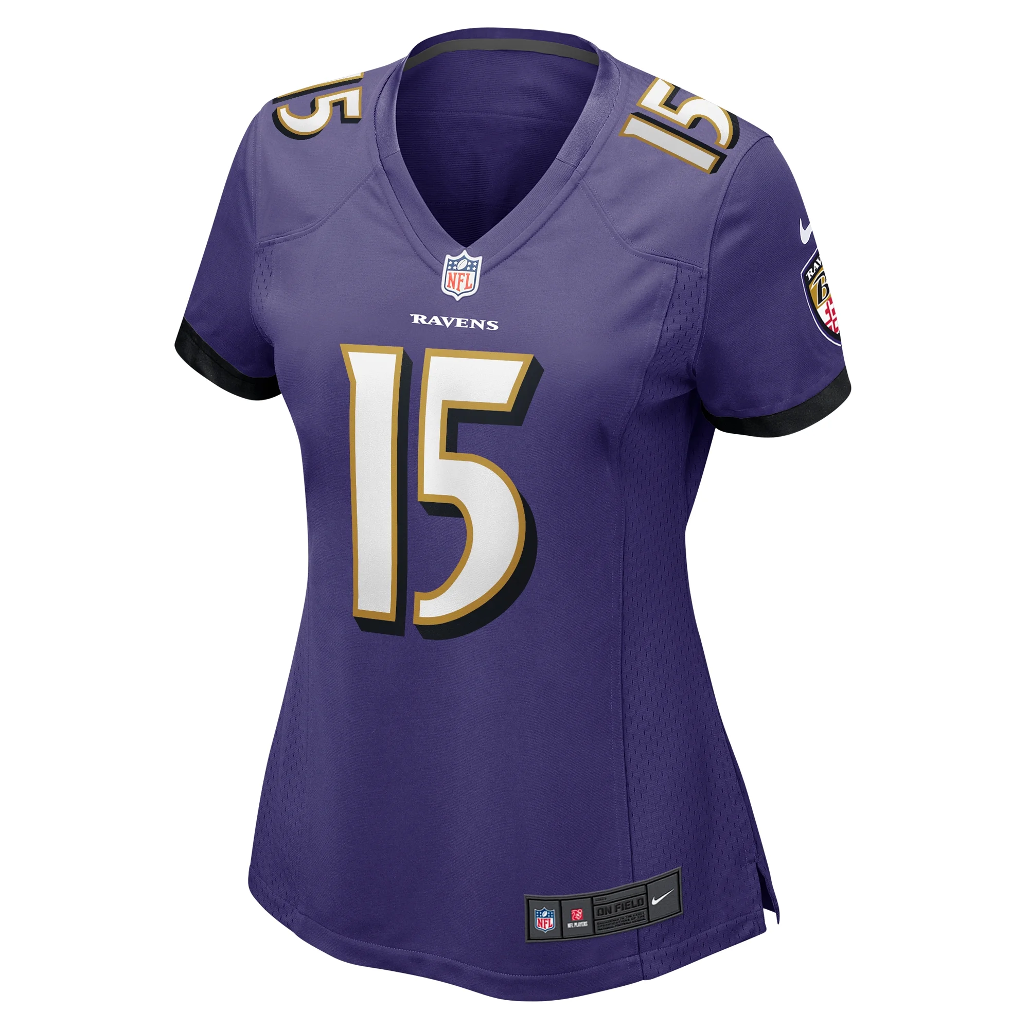 Women's Nike Nelson Agholor Purple Baltimore Ravens Game Jersey