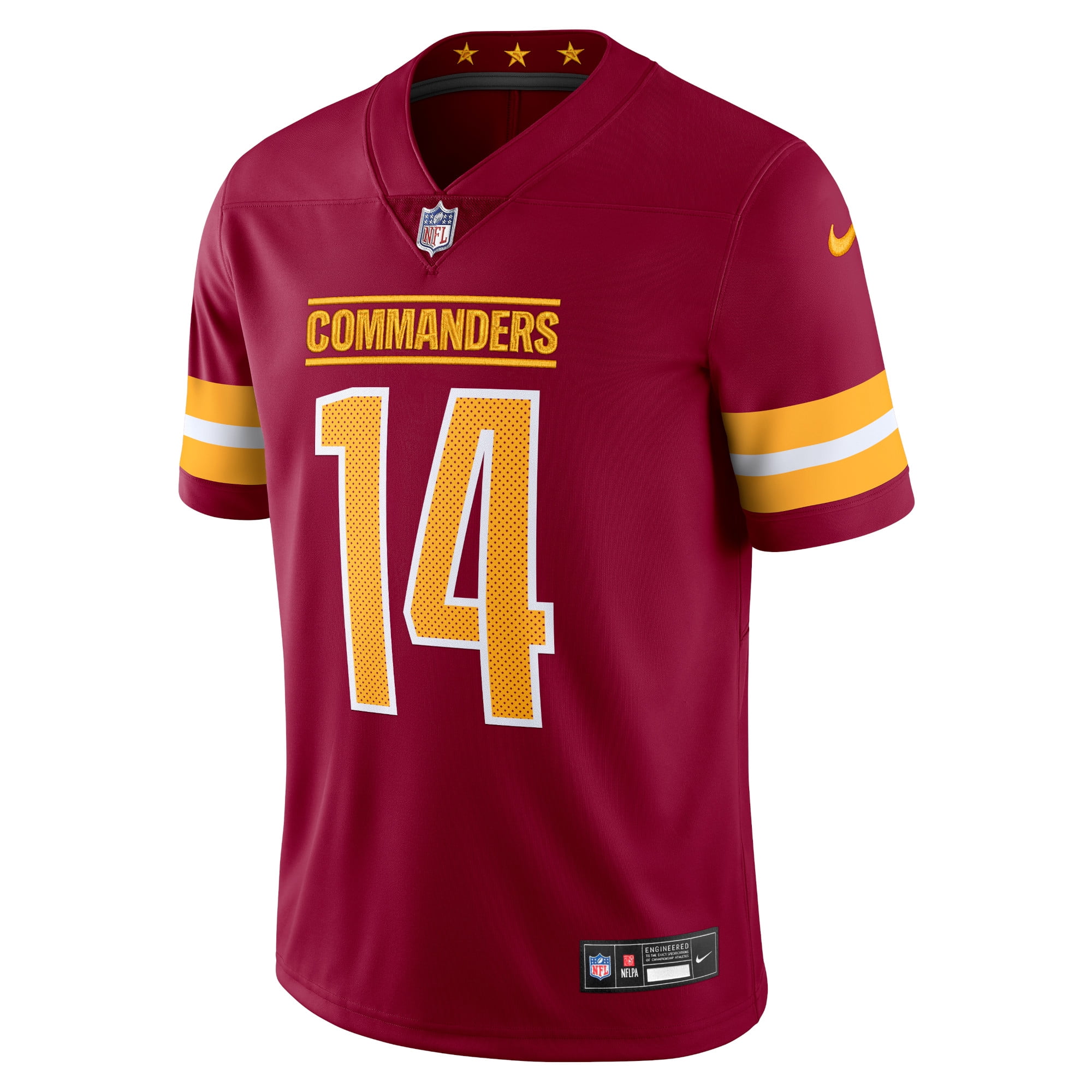 Men's Nike Sam Howell Burgundy Washington Commanders Vapor Untouchable Limited Jersey