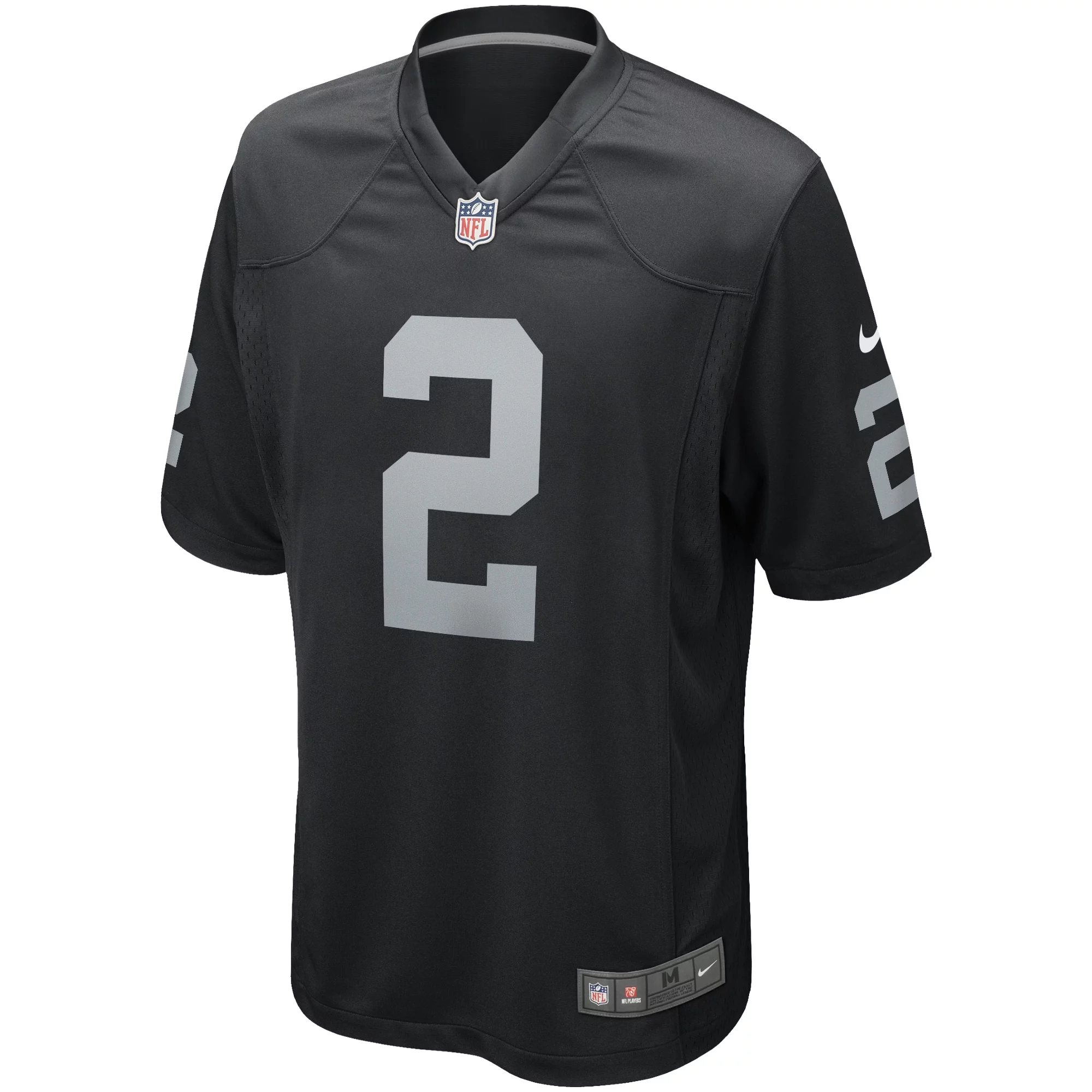 Men's Nike Daniel Carlson Black Las Vegas Raiders Game Player Jersey