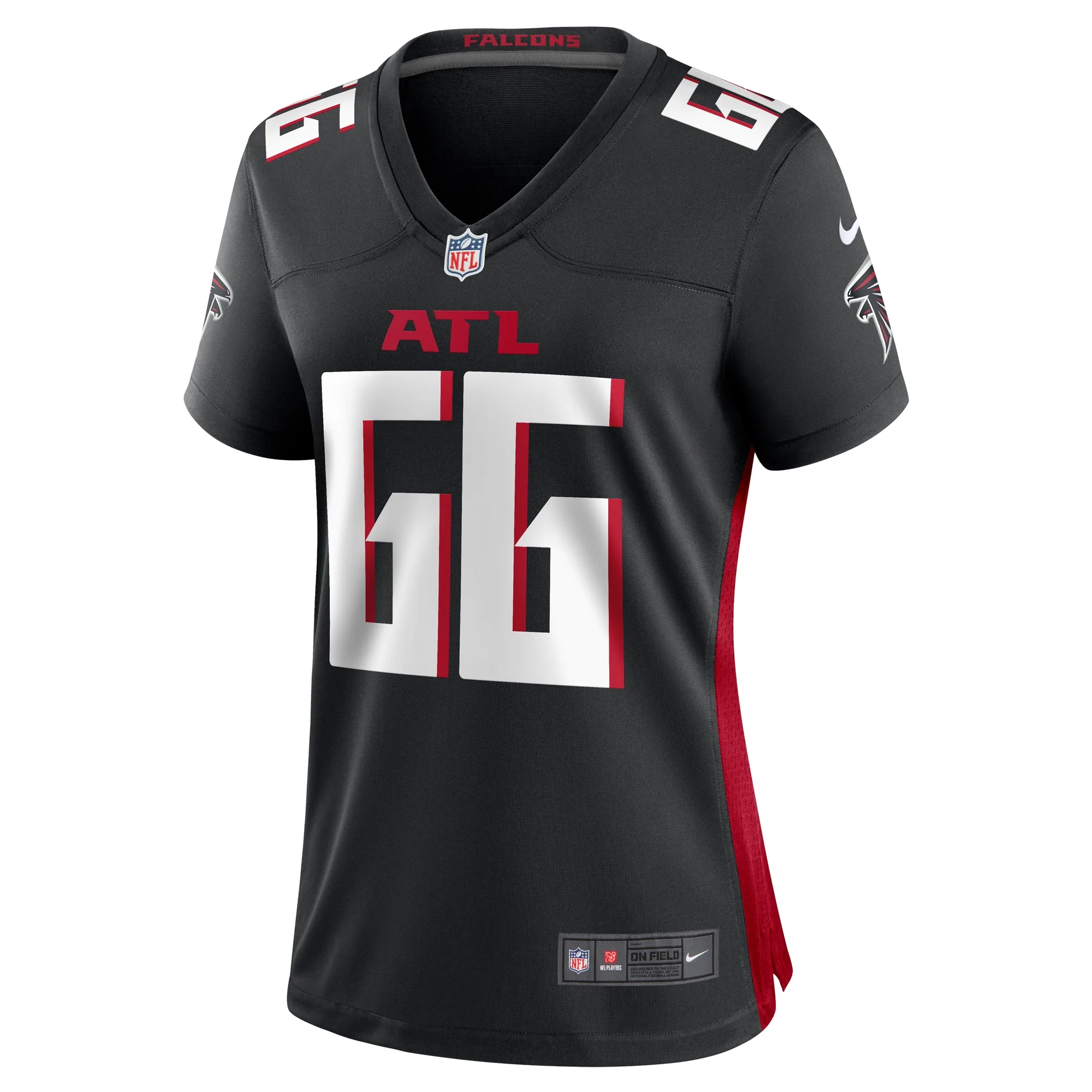 Women's Nike John Leglue Black Atlanta Falcons Team Game Jersey