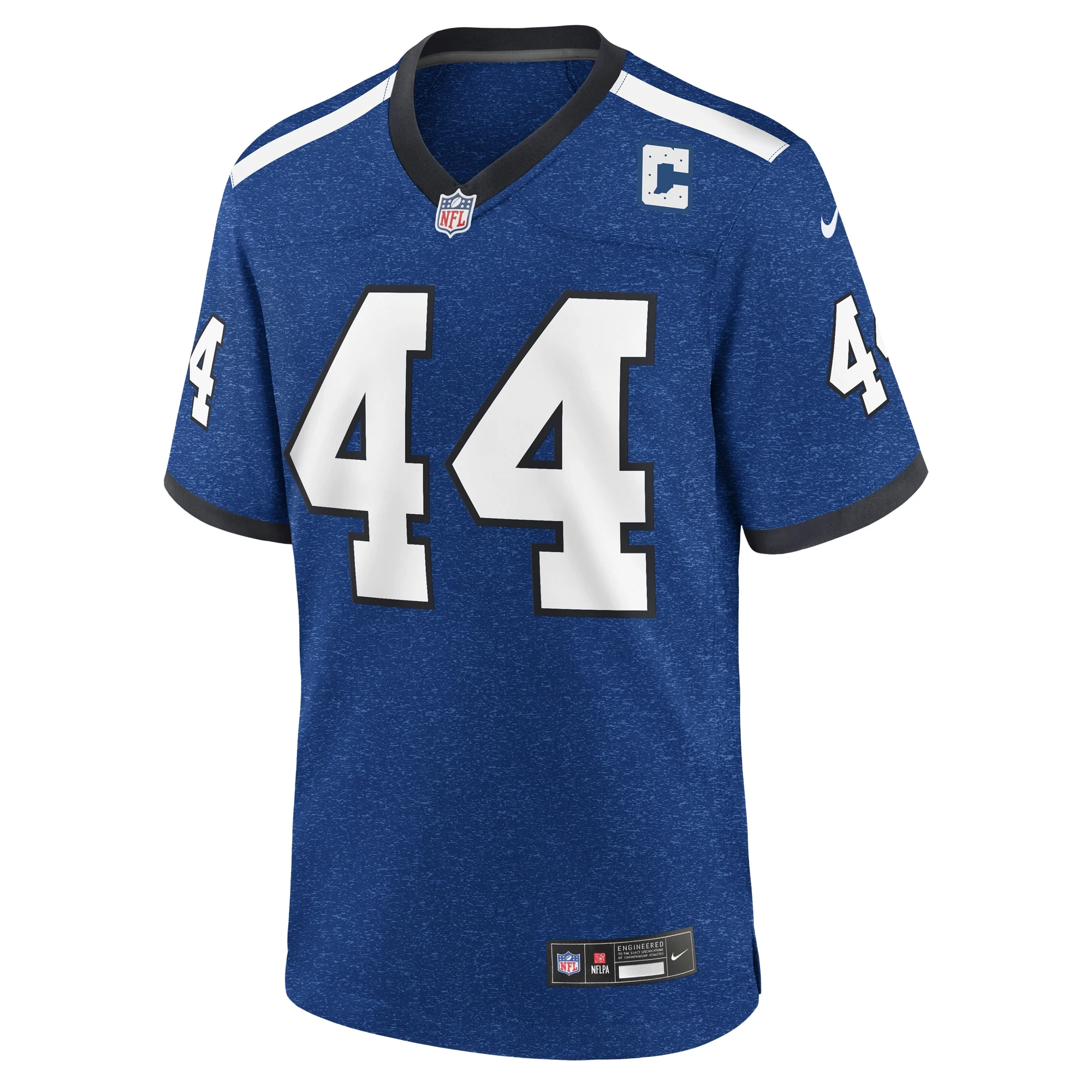 Men's Nike Zaire Franklin Royal Indianapolis Colts Indiana Nights Alternate Game Jersey