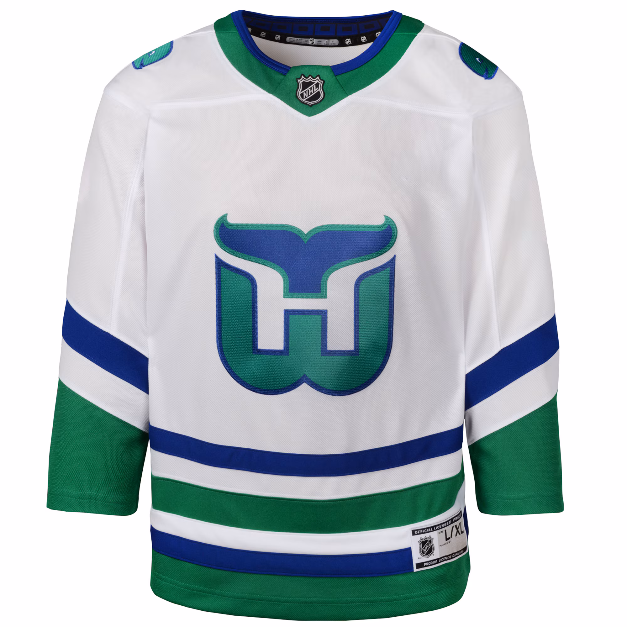 Carolina Hurricanes Youth Whalers Premier Jersey - White