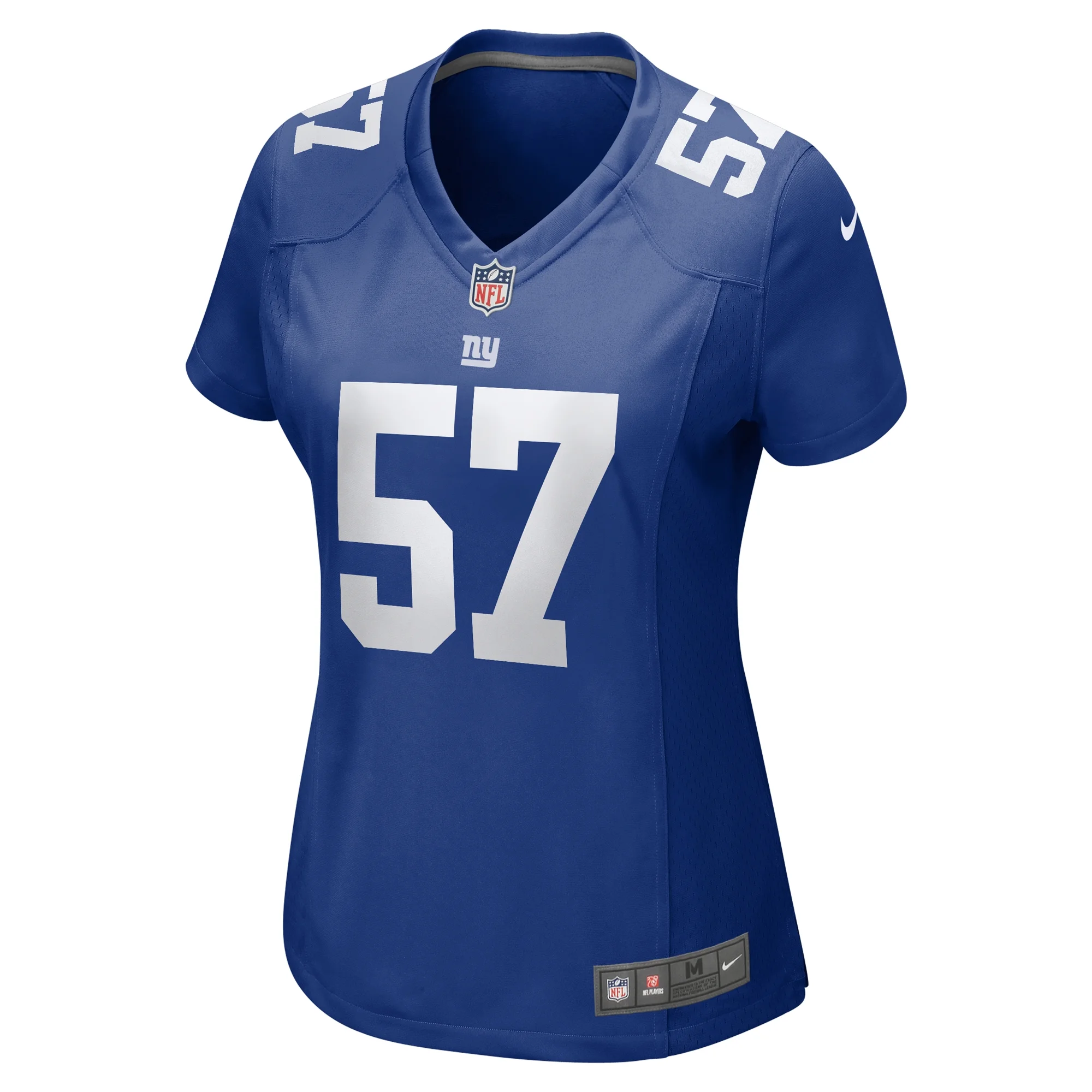 Women's Nike Jarrad Davis Royal New York Giants Team Game Jersey