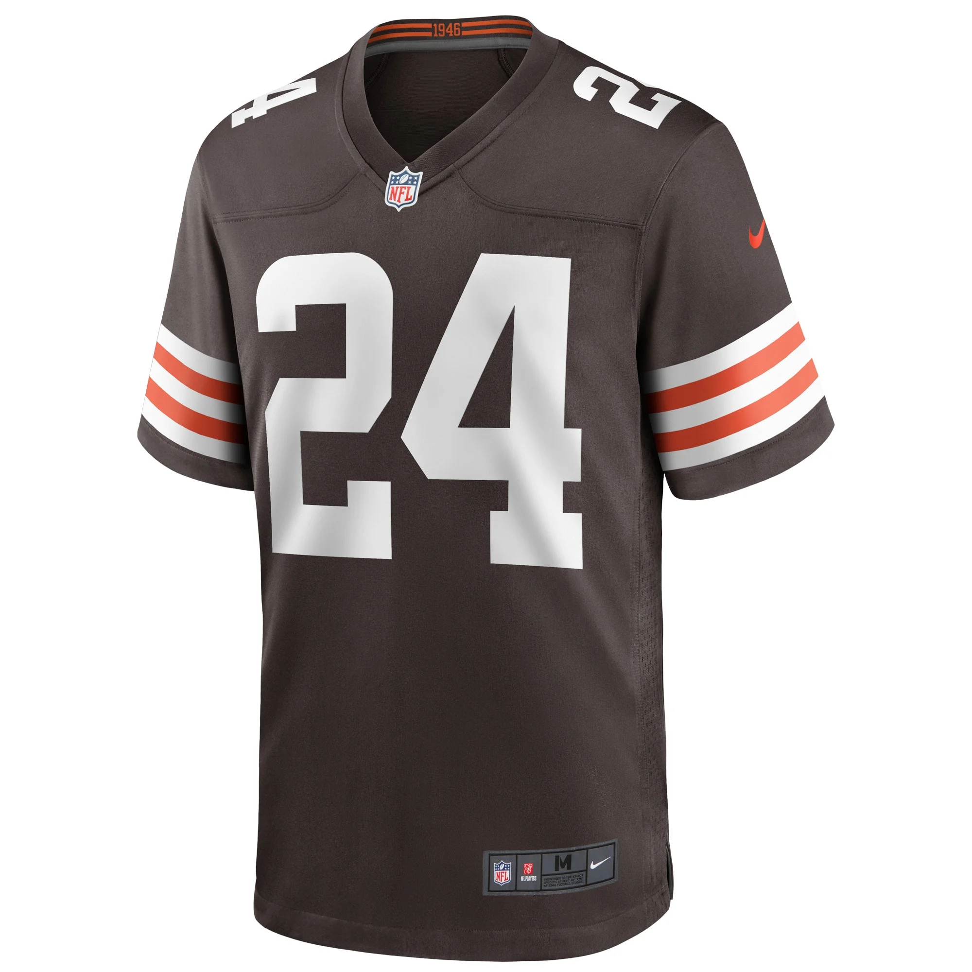Men's Nike Nick Chubb Brown Cleveland Browns Game Player Jersey