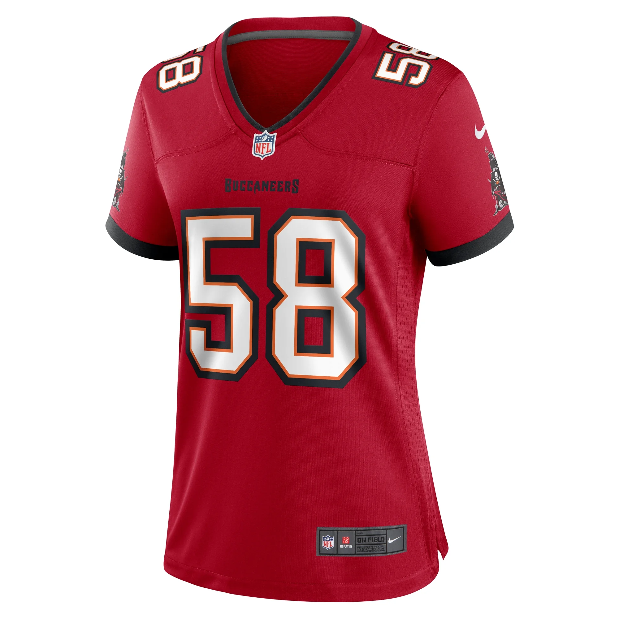 Women's Nike Markees Watts Red Tampa Bay Buccaneers Game Jersey