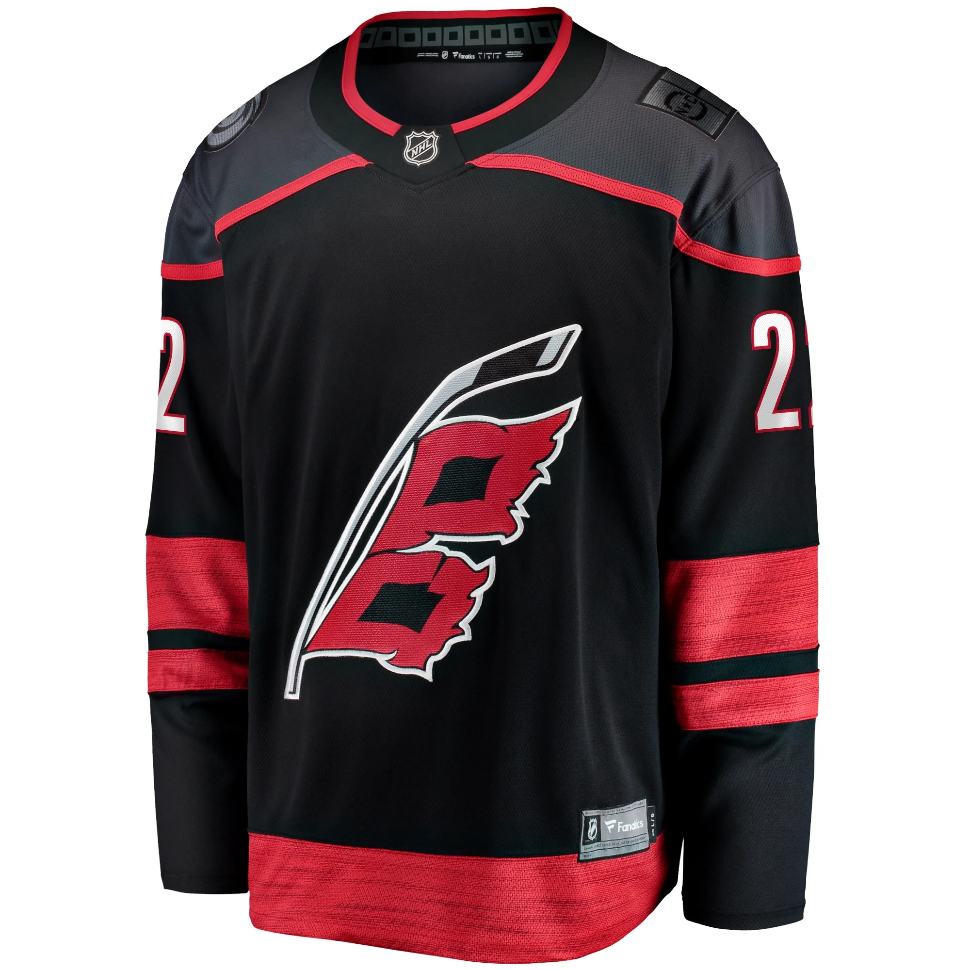 Men's Fanatics Brett Pesce Black Carolina Hurricanes Home Breakaway Jersey