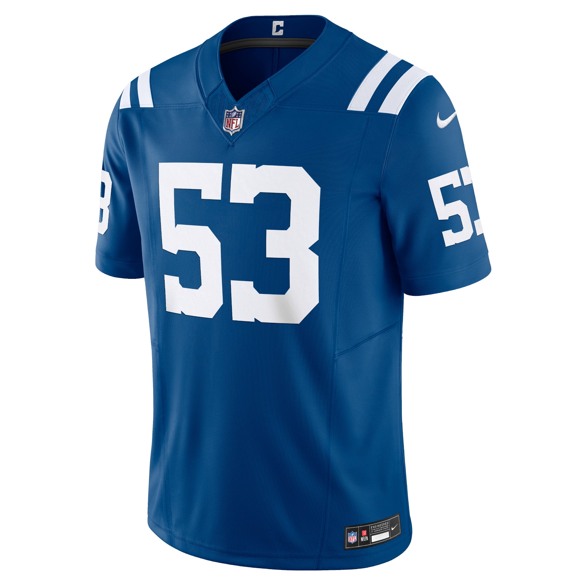 Men's Nike Shaquille Leonard Royal Indianapolis Colts Vapor F.U.S.E. Limited Jersey