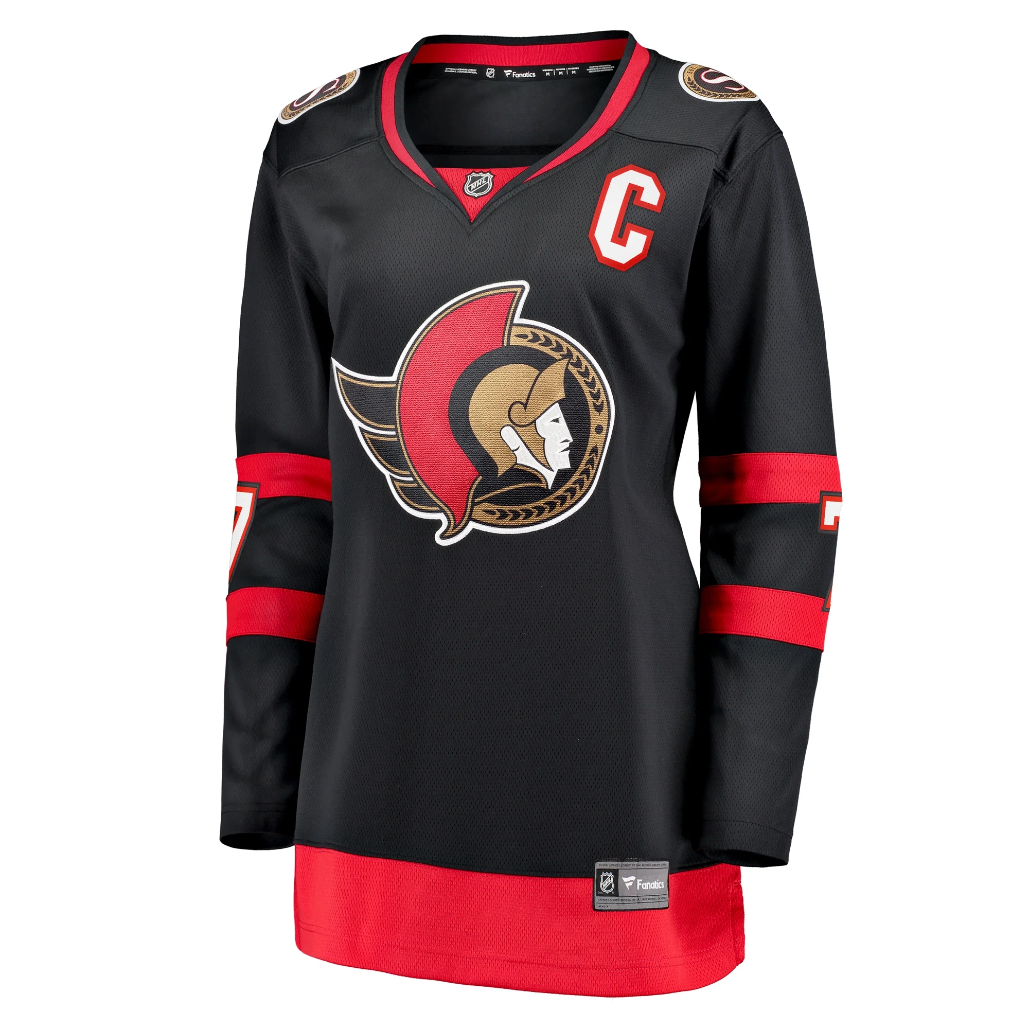 Women's Fanatics Brady Tkachuk Black Ottawa Senators Home Breakaway Player Jersey