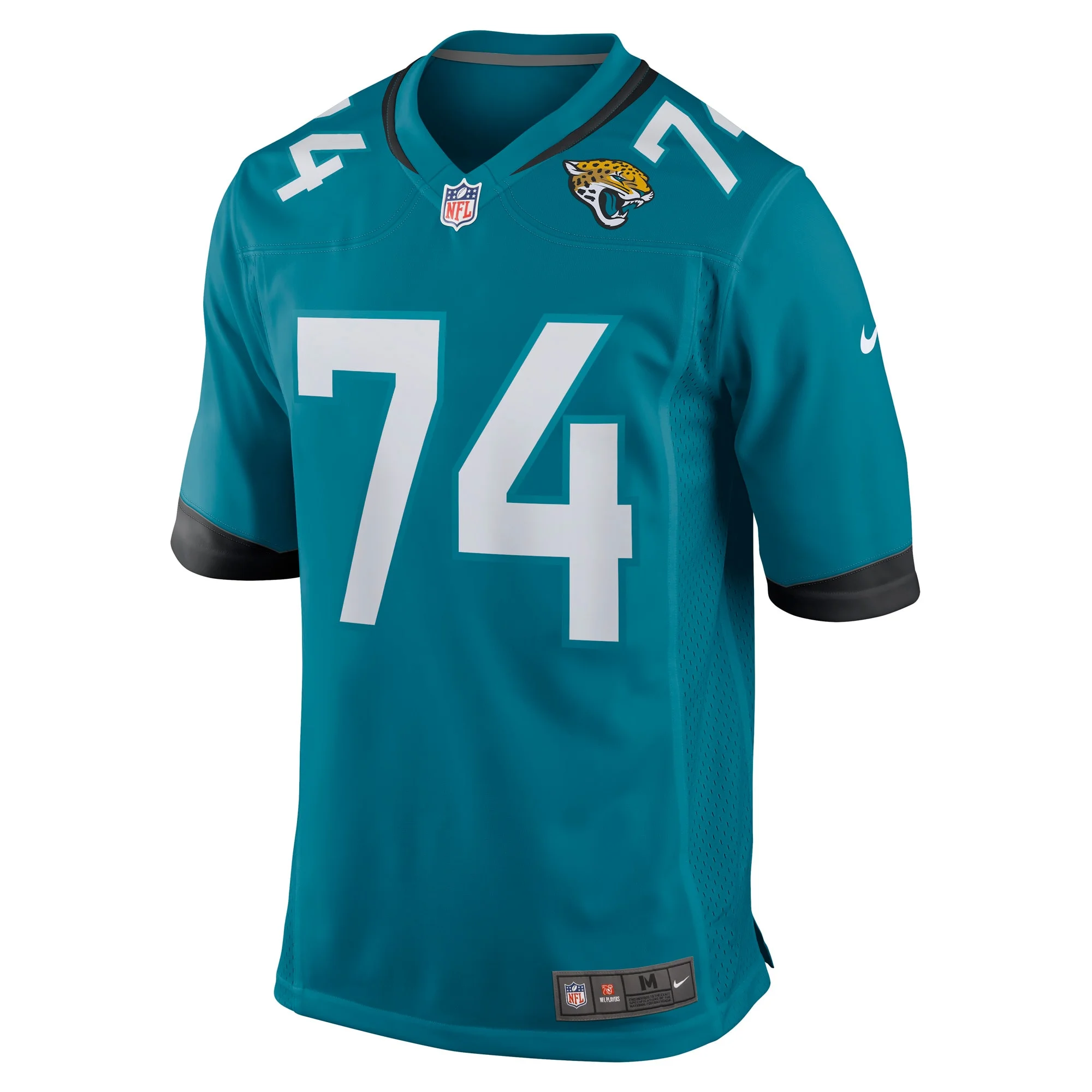 Men's Nike Cam Robinson Teal Jacksonville Jaguars Game Jersey