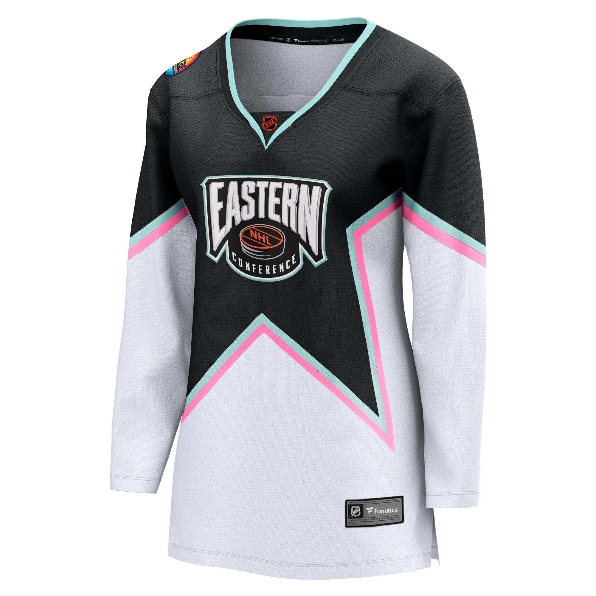 Women's Fanatics Branded Black 2023 NHL All-Star Game Eastern Conference Breakaway Jersey