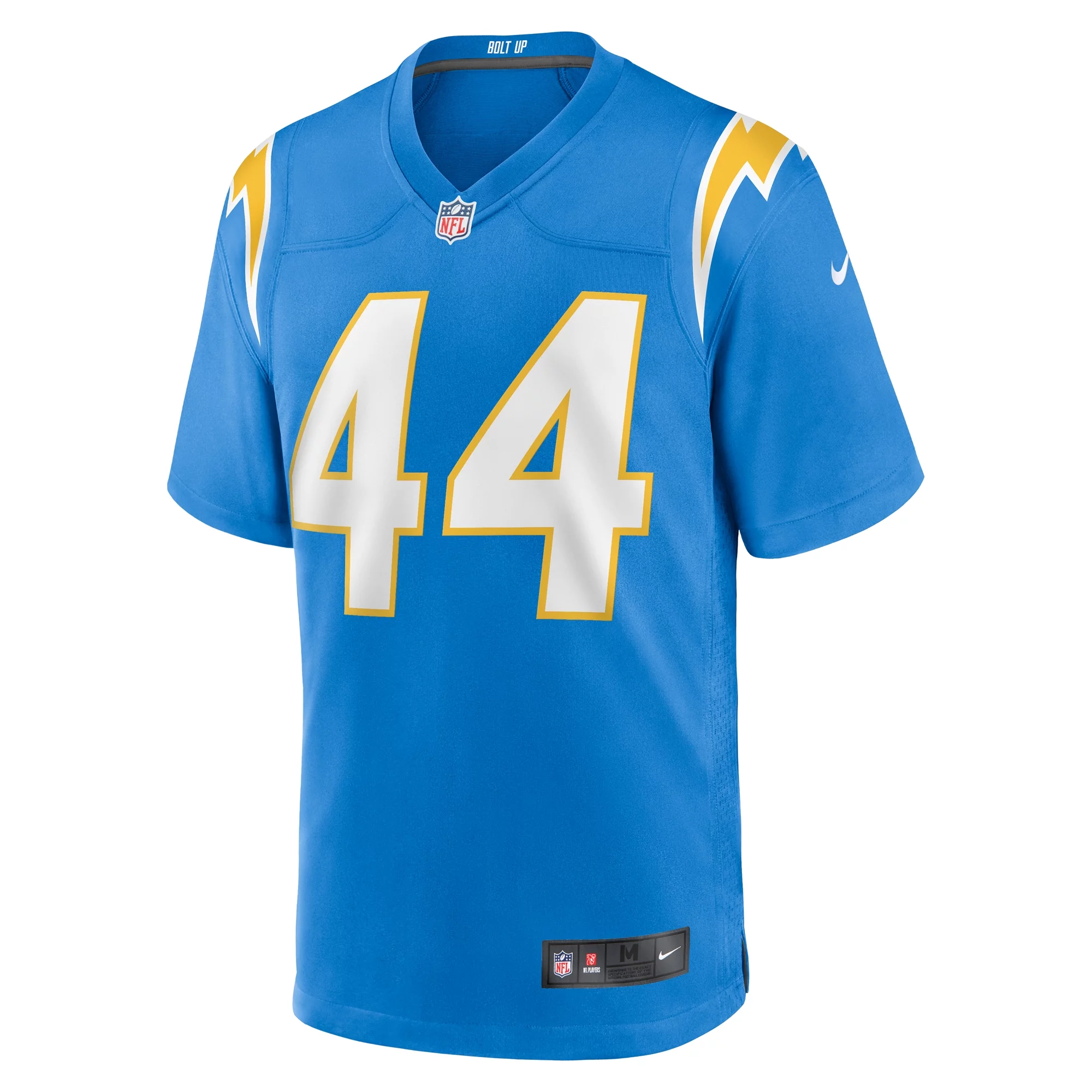 Men's Nike Tanner Muse Powder Blue Los Angeles Chargers Team Game Jersey