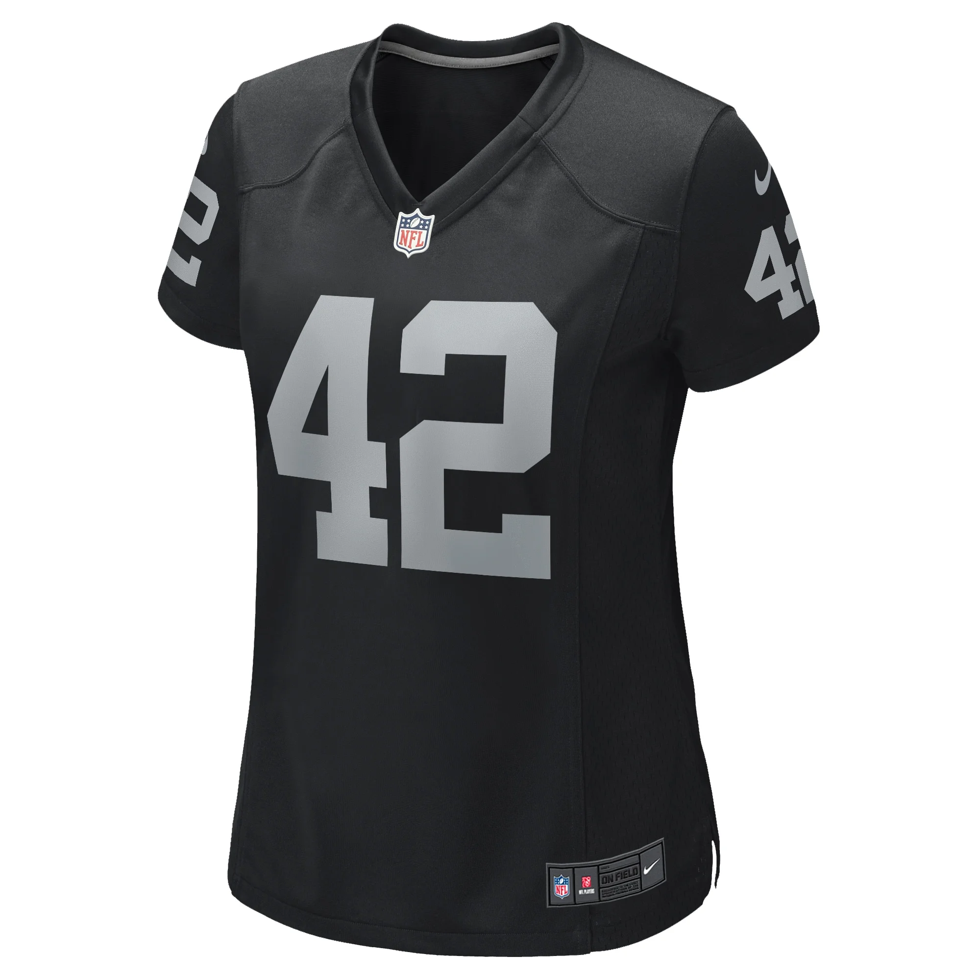 Women's Nike Ronnie Lott Black Las Vegas Raiders Game Retired Player Jersey