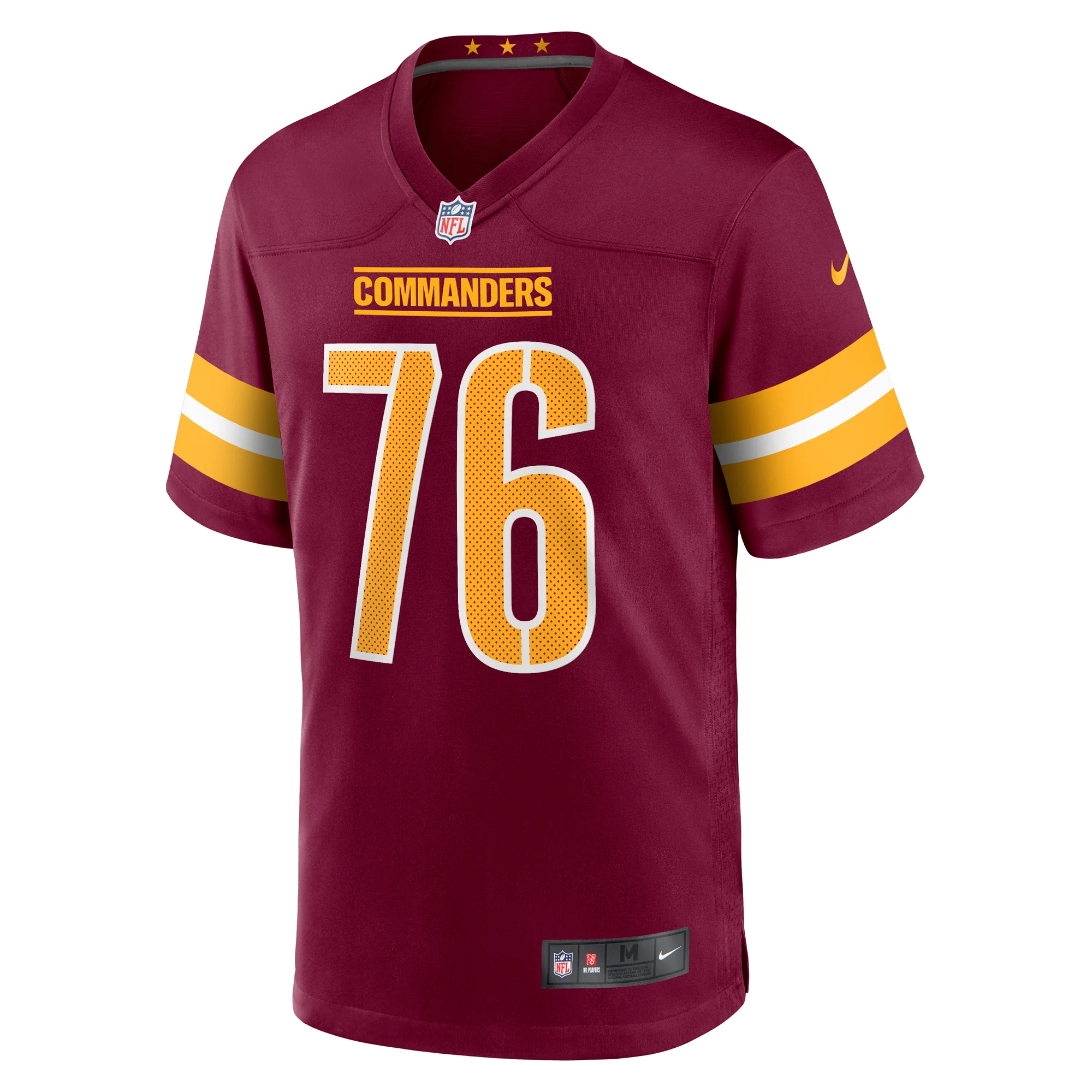 Men's Nike Sam Cosmi Burgundy Washington Commanders Game Jersey