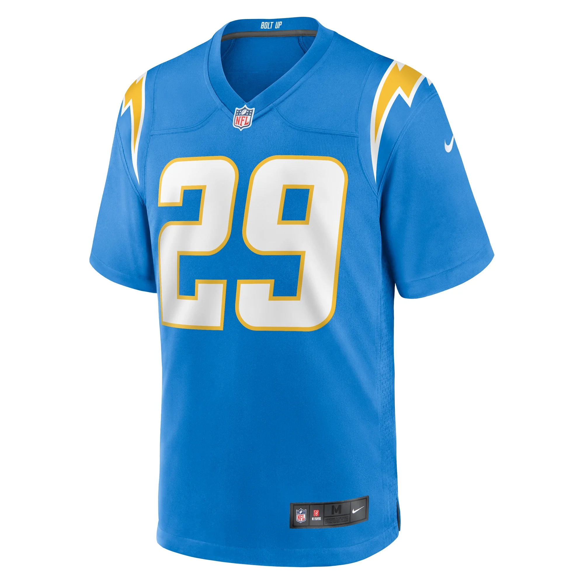 Men's Nike Chris Wilcox Powder Blue Los Angeles Chargers Team Game Jersey