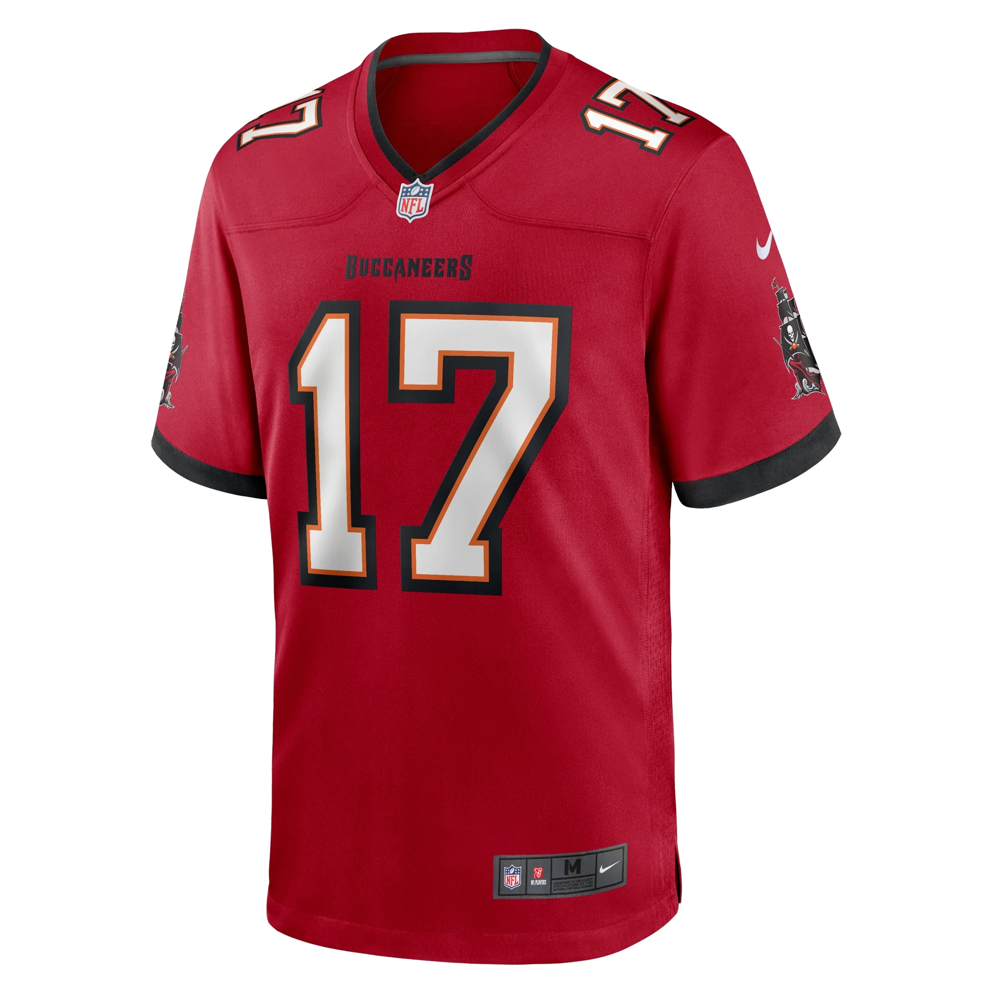 Men's Nike Raleigh Webb Red Tampa Bay Buccaneers Game Jersey