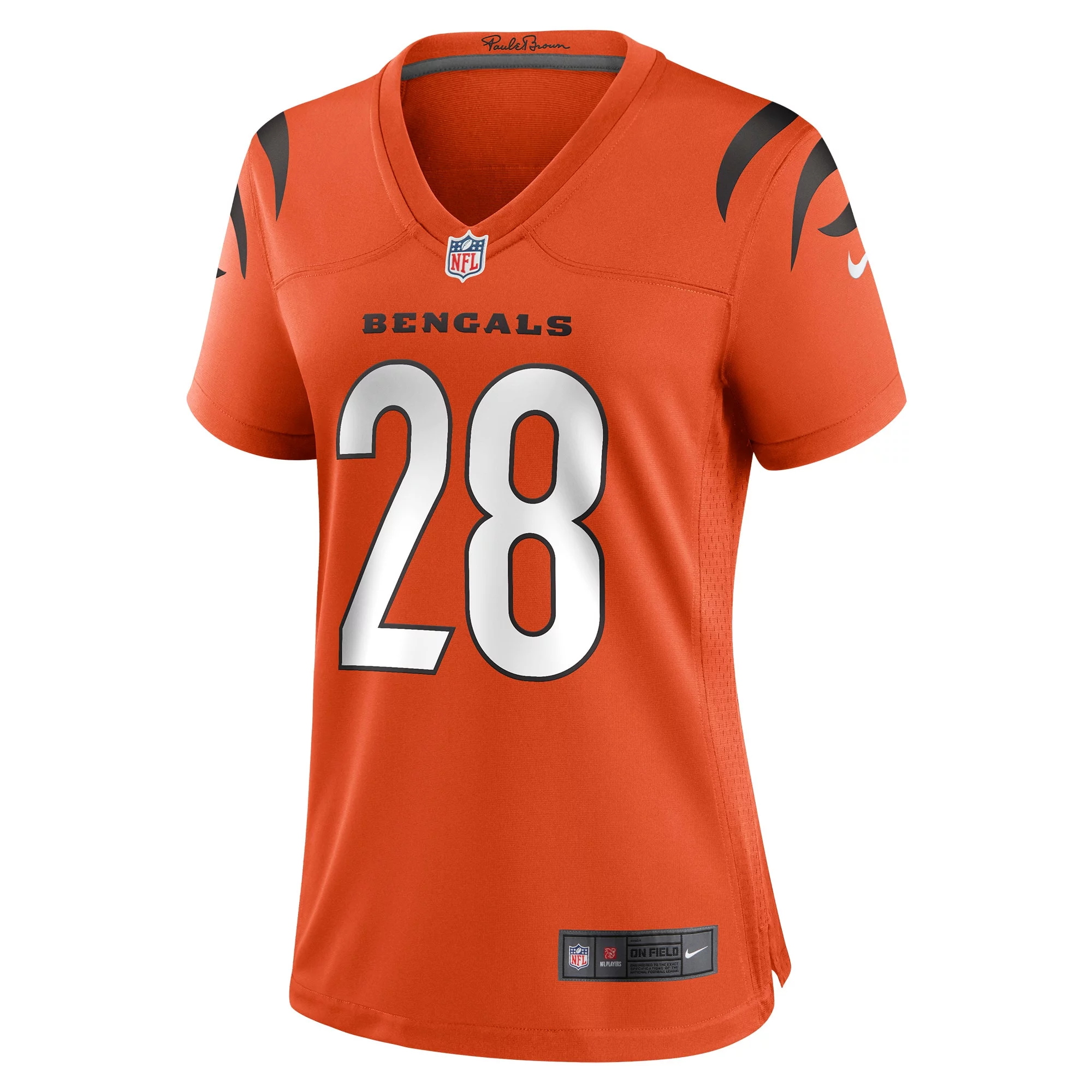 Women's Nike Corey Dillon Orange Cincinnati Bengals Retired Game Jersey