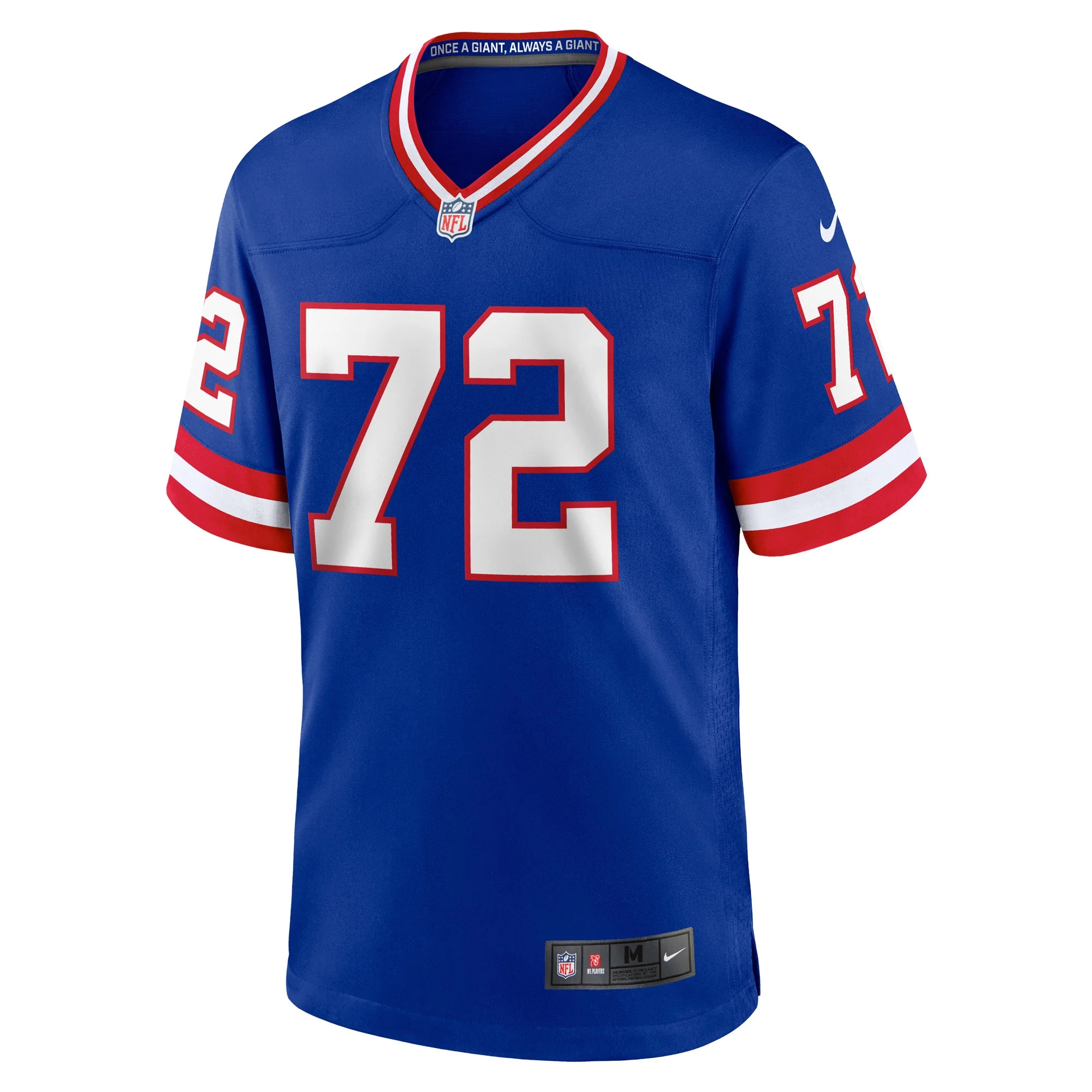 Men's Nike Osi Umenyiora Royal New York Giants Classic Retired Player Game Jersey