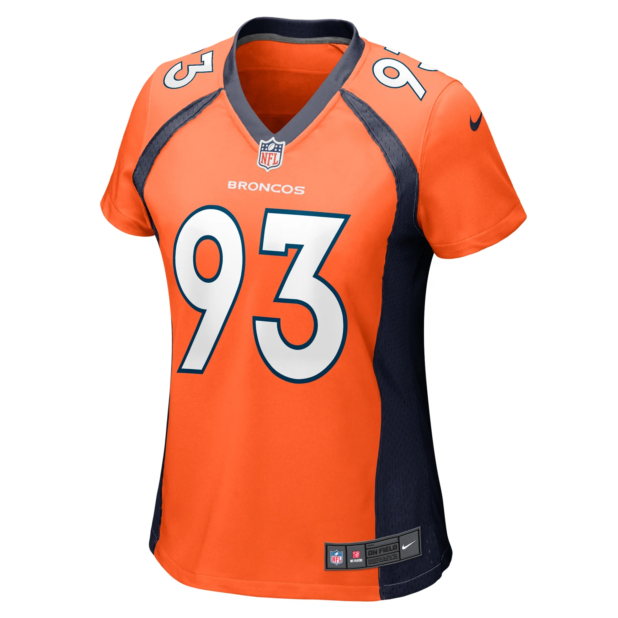 Women's Nike Troy Jones Orange Denver Broncos Game Jersey