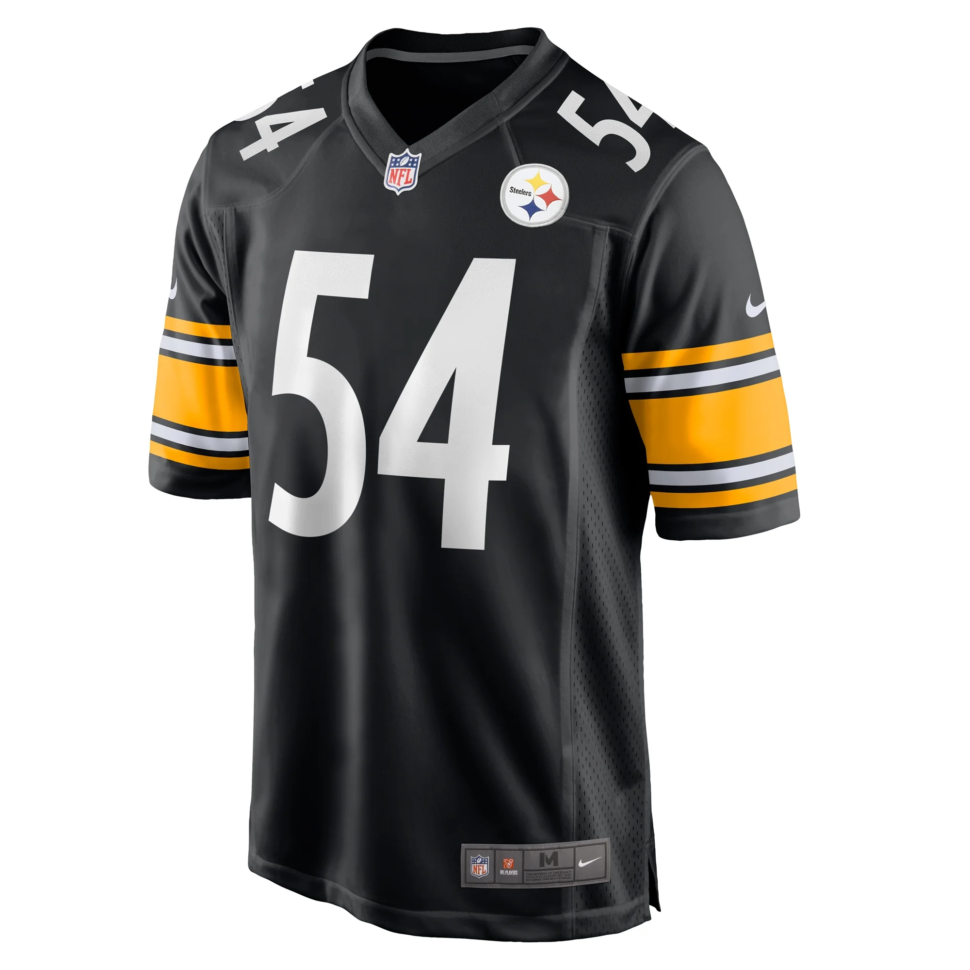 Men's Nike Kwon Alexander Black Pittsburgh Steelers Game Jersey