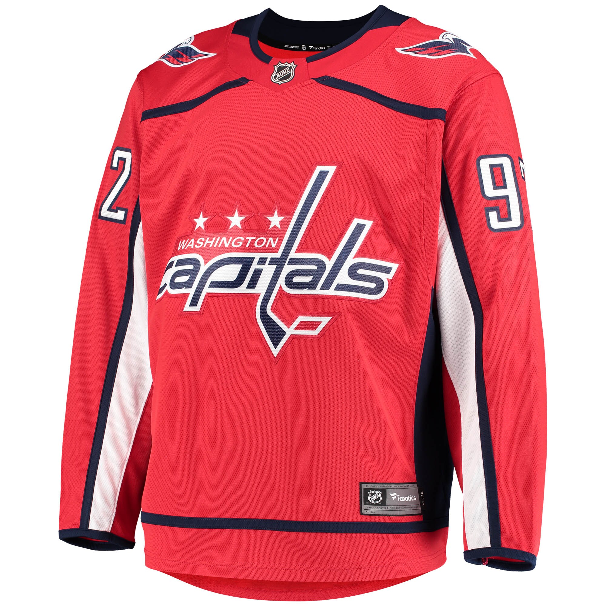 Evgeny Kuznetsov Washington Capitals Fanatics Home Premier Breakaway Player Jersey - Red
