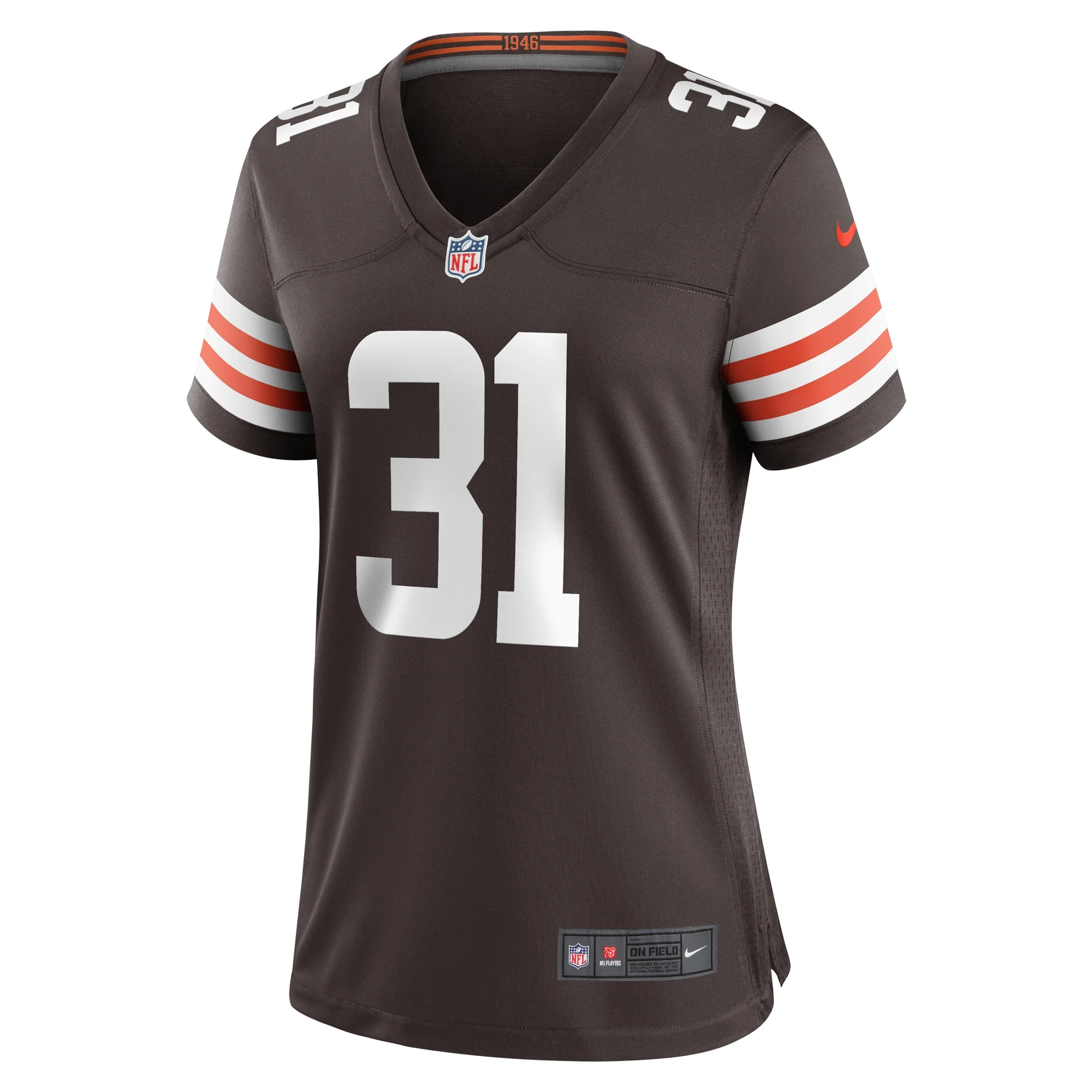 Women's Nike Deon Jackson Brown Cleveland Browns Game Jersey