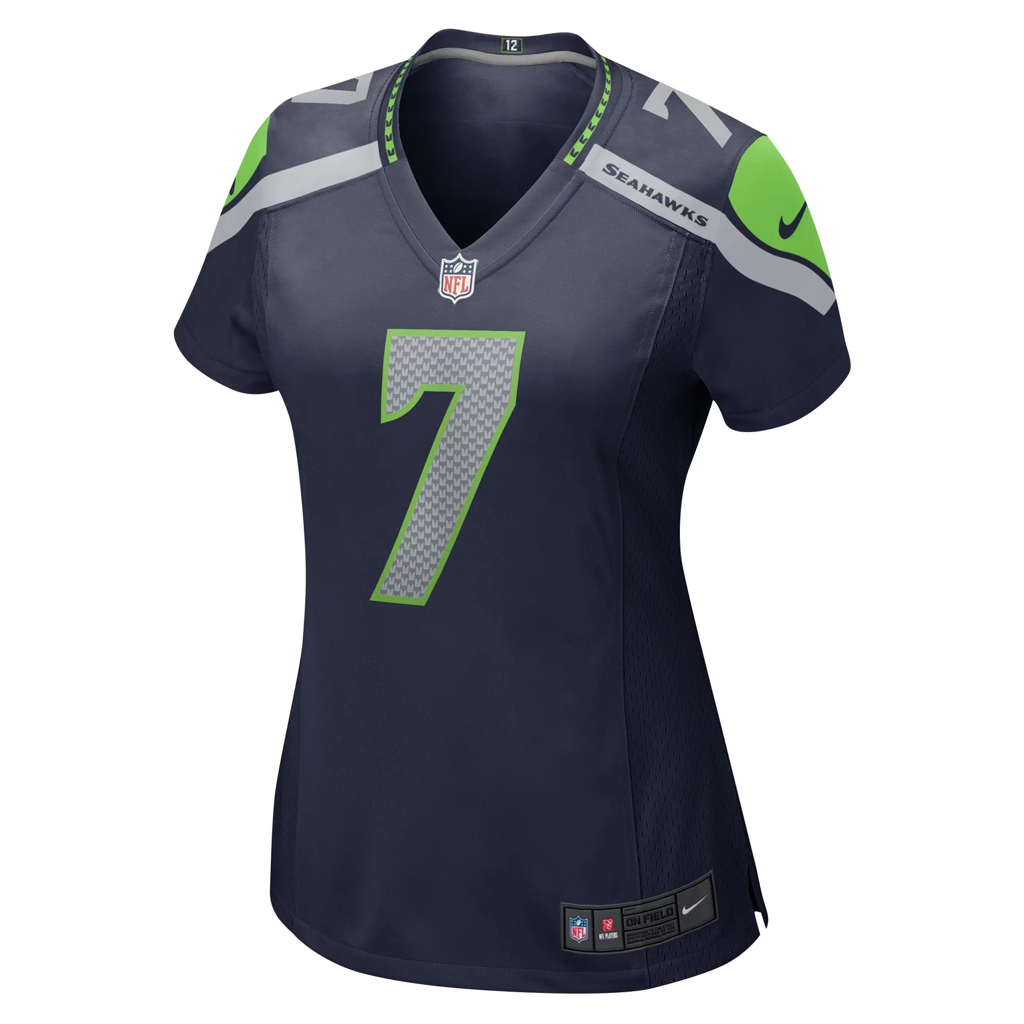 Women's Nike Geno Smith Navy Seattle Seahawks Player Jersey