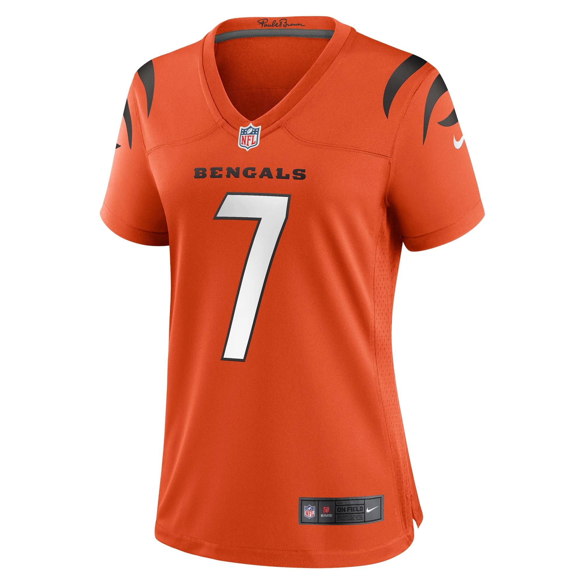 Women's Nike Boomer Esiason Orange Cincinnati Bengals Retired Game Jersey