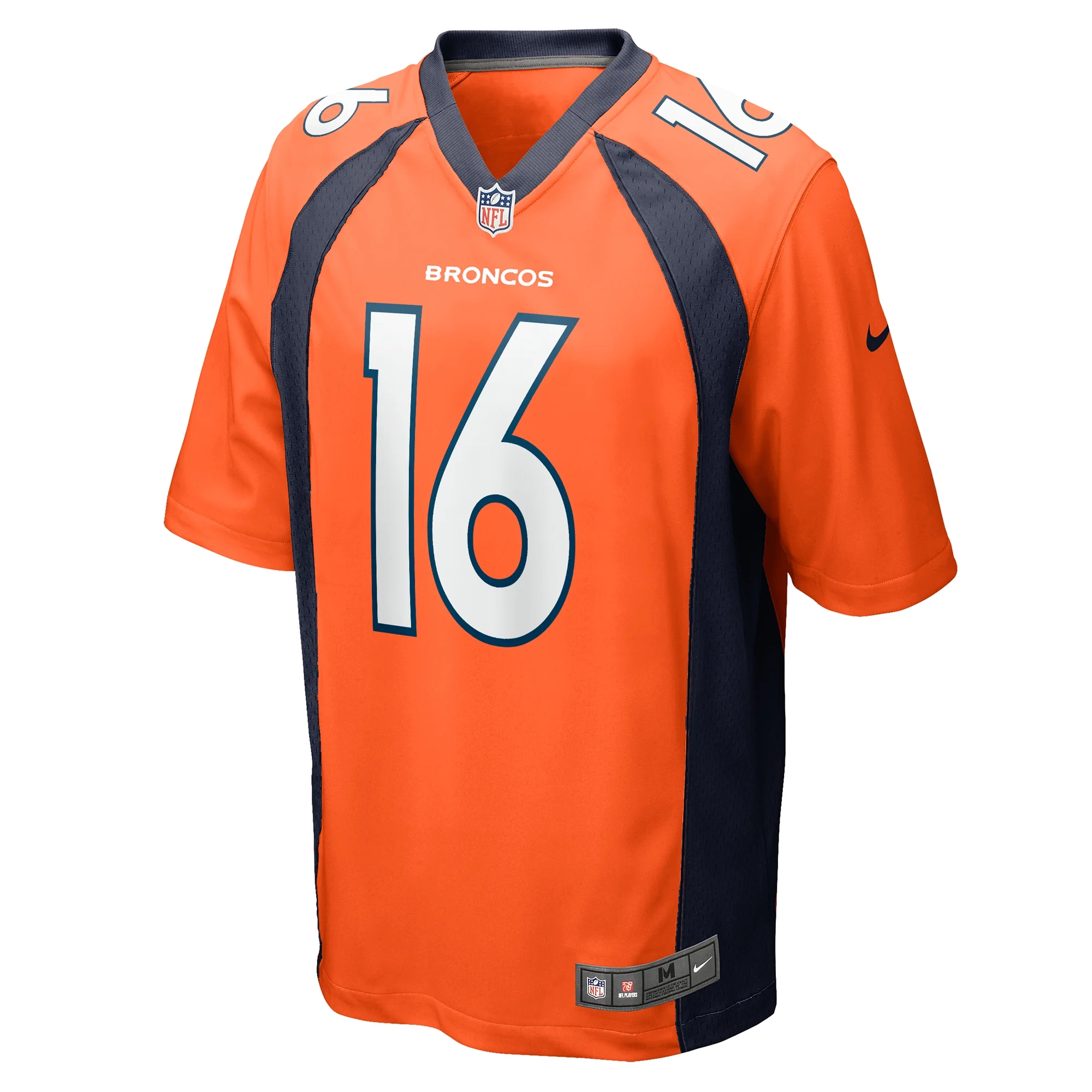Men's Nike Wil Lutz Orange Denver Broncos Game Jersey