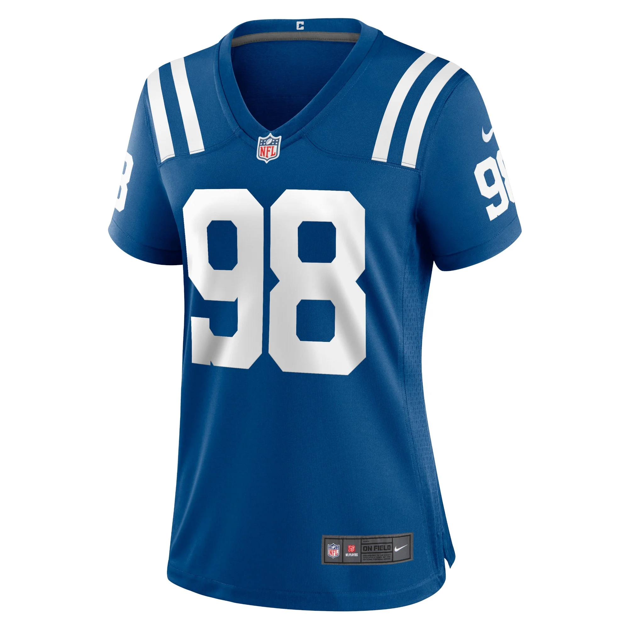 Women's Nike Tony Siragusa Royal Indianapolis Colts Game Retired Player Jersey