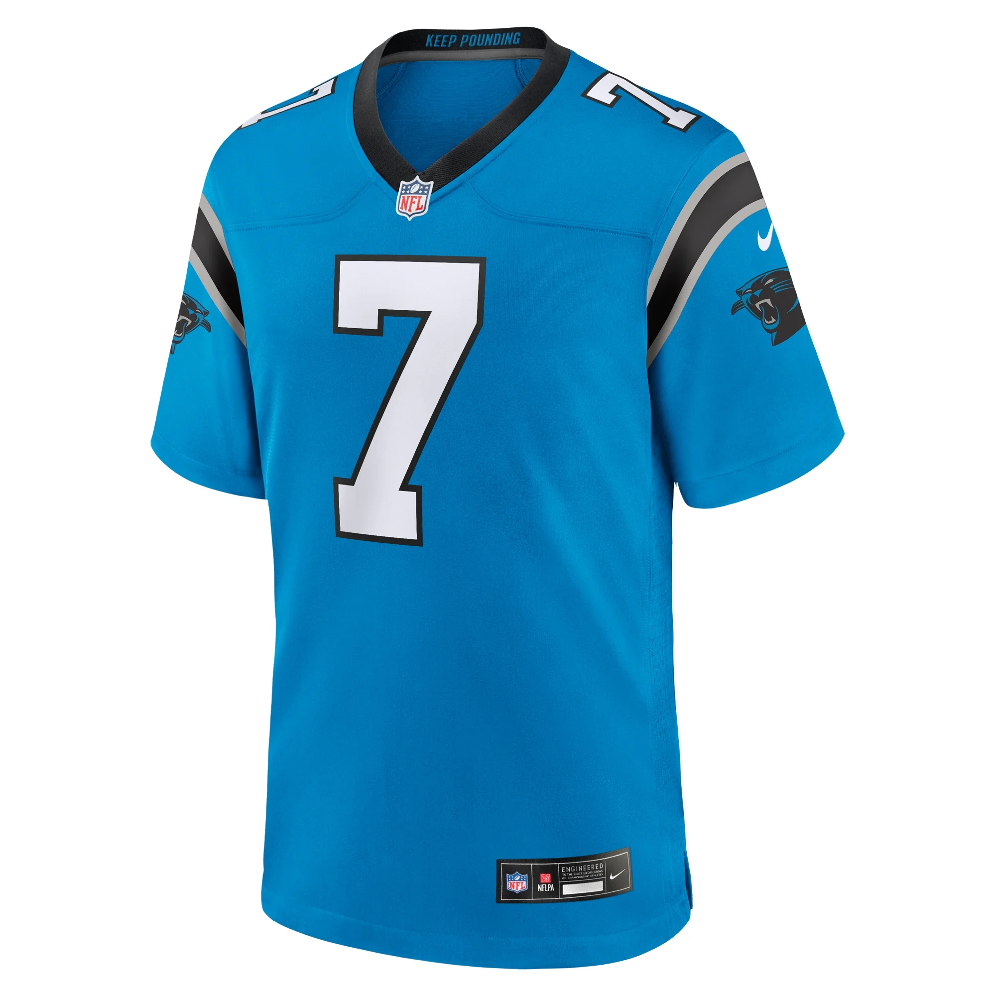 Men's Nike Jadeveon Clowney Blue Carolina Panthers Alternate Game Jersey