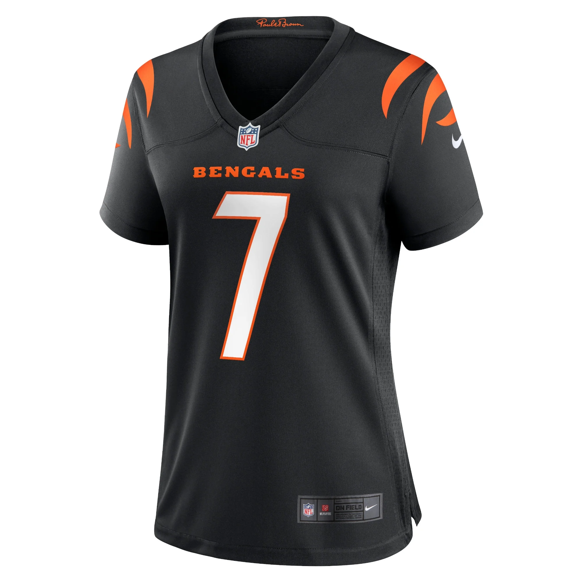 Women's Nike Boomer Esiason Black Cincinnati Bengals Retired Player Jersey