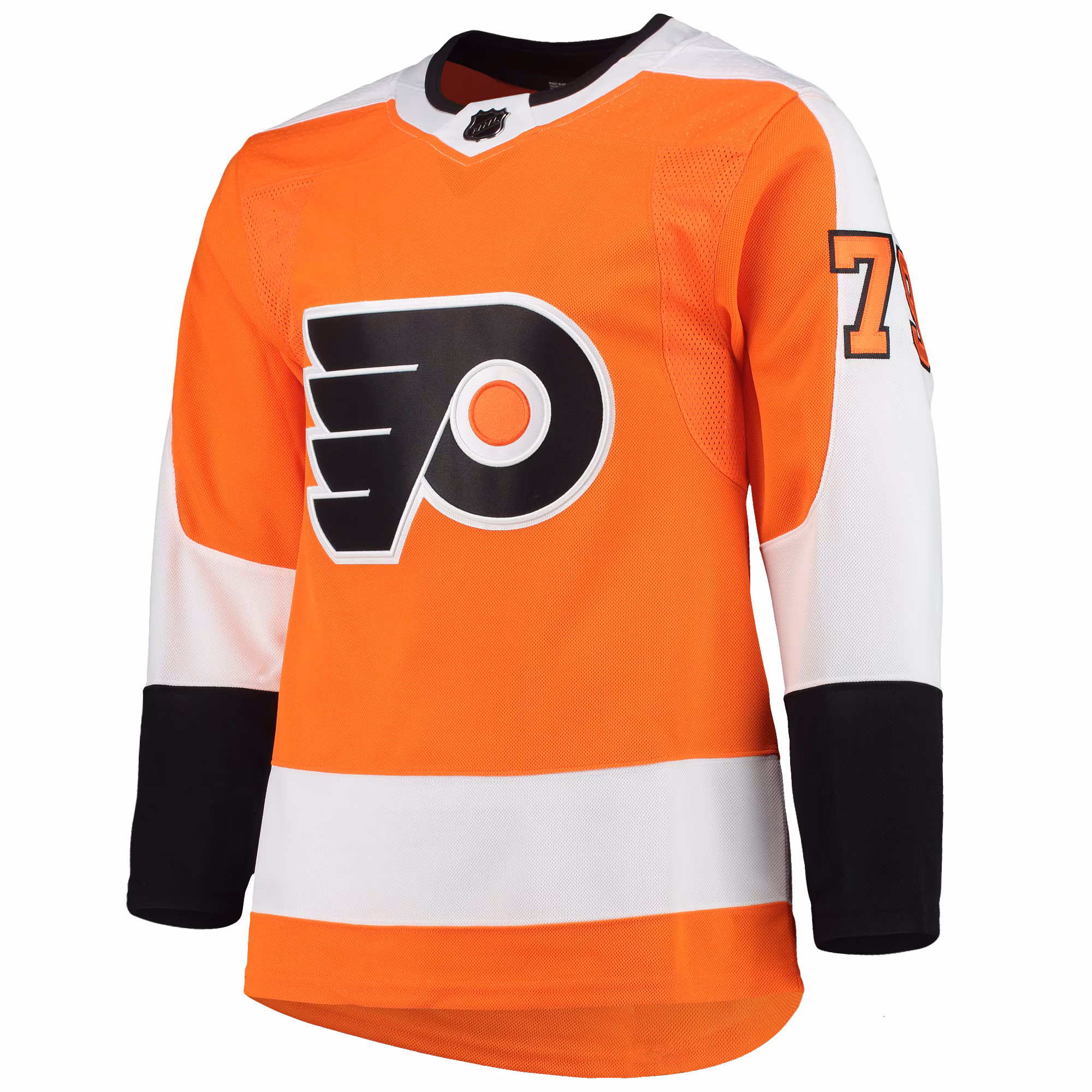 Carter Hart Philadelphia Flyers adidas Home Primegreen Authentic Player Jersey - Orange