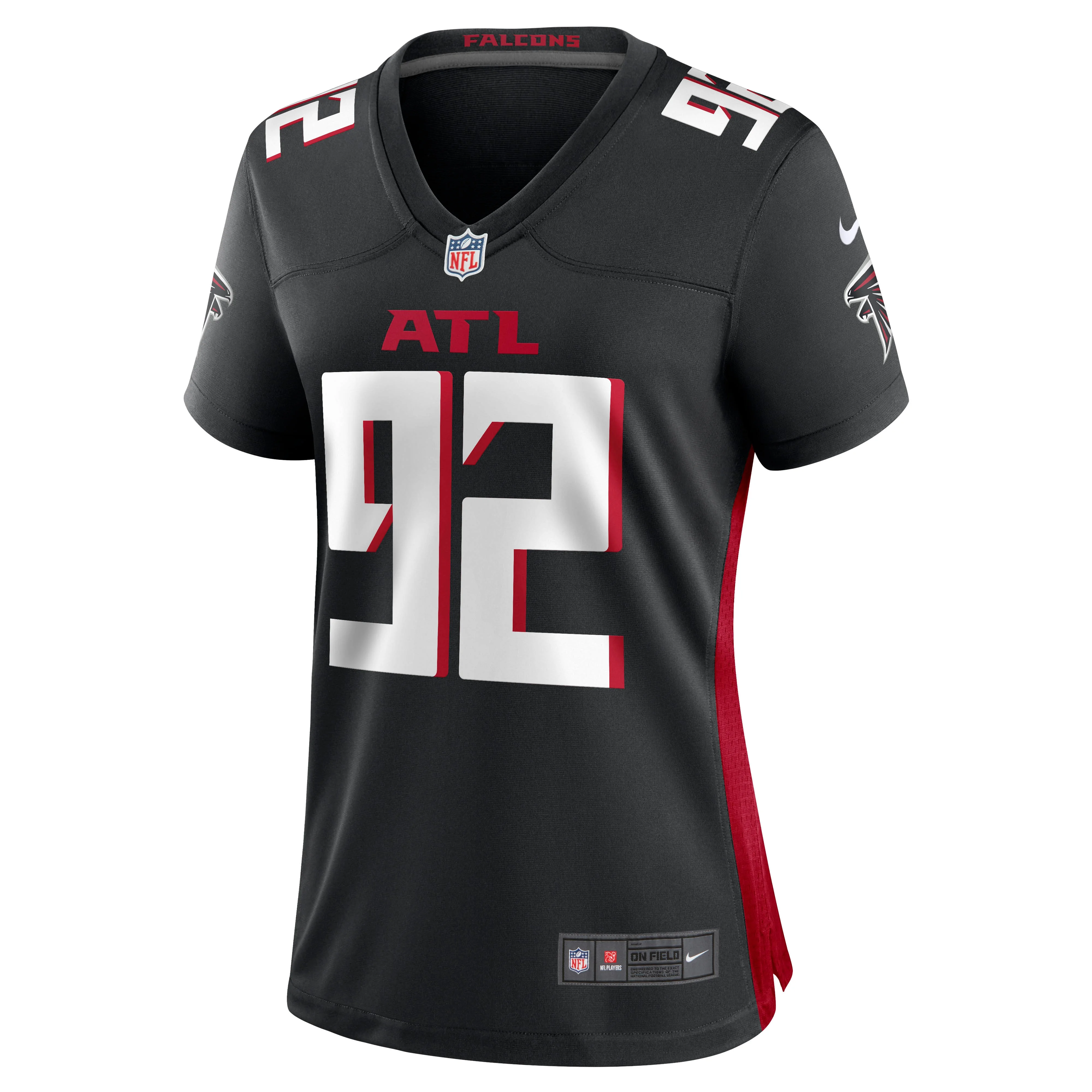 Women's Nike Adetokunbo Ogundeji Black Atlanta Falcons Game Jersey