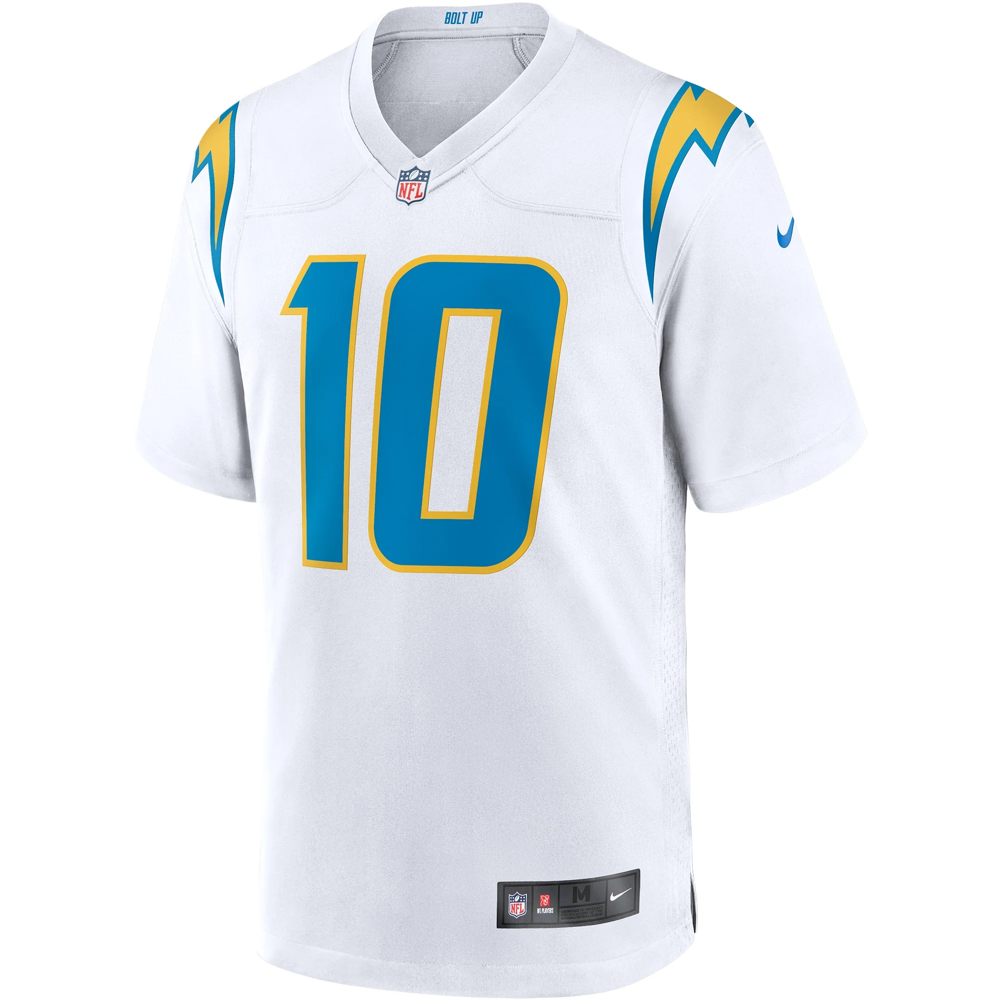 Men's Nike Justin Herbert White Los Angeles Chargers Game Jersey