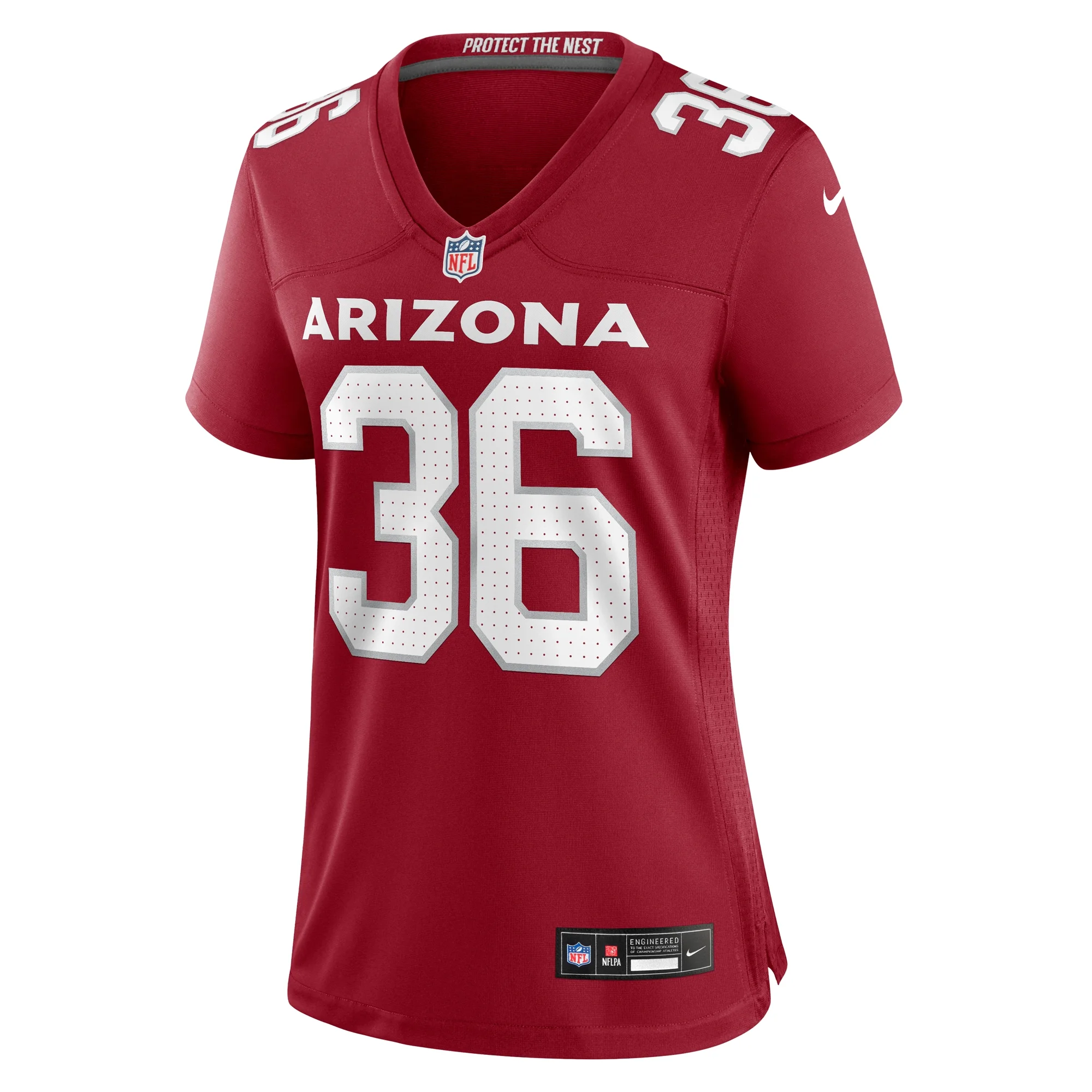 Women's Nike Andre Chachere Cardinal Arizona Cardinals Team Game Jersey