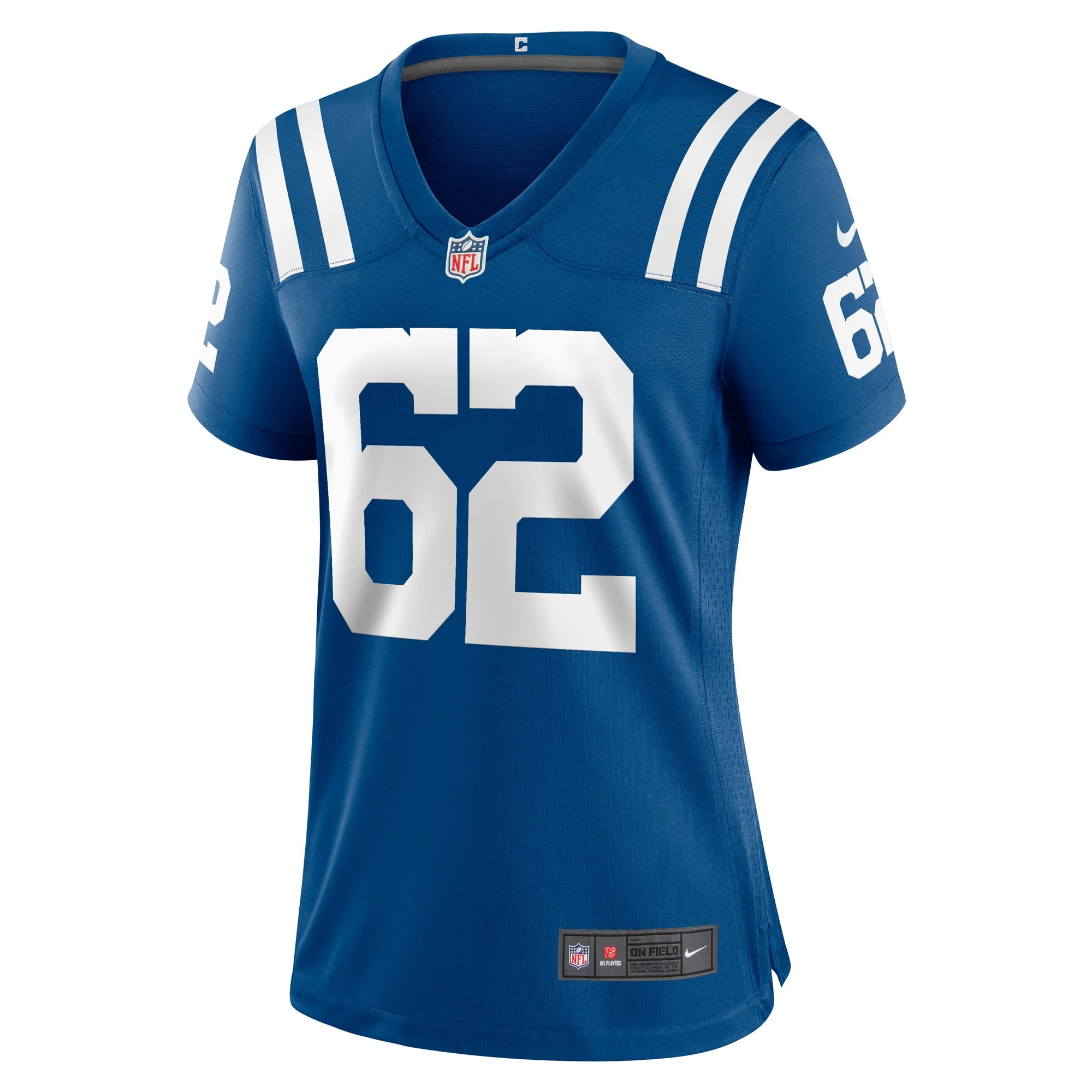 Women's Nike Wesley French Royal Indianapolis Colts Game Player Jersey