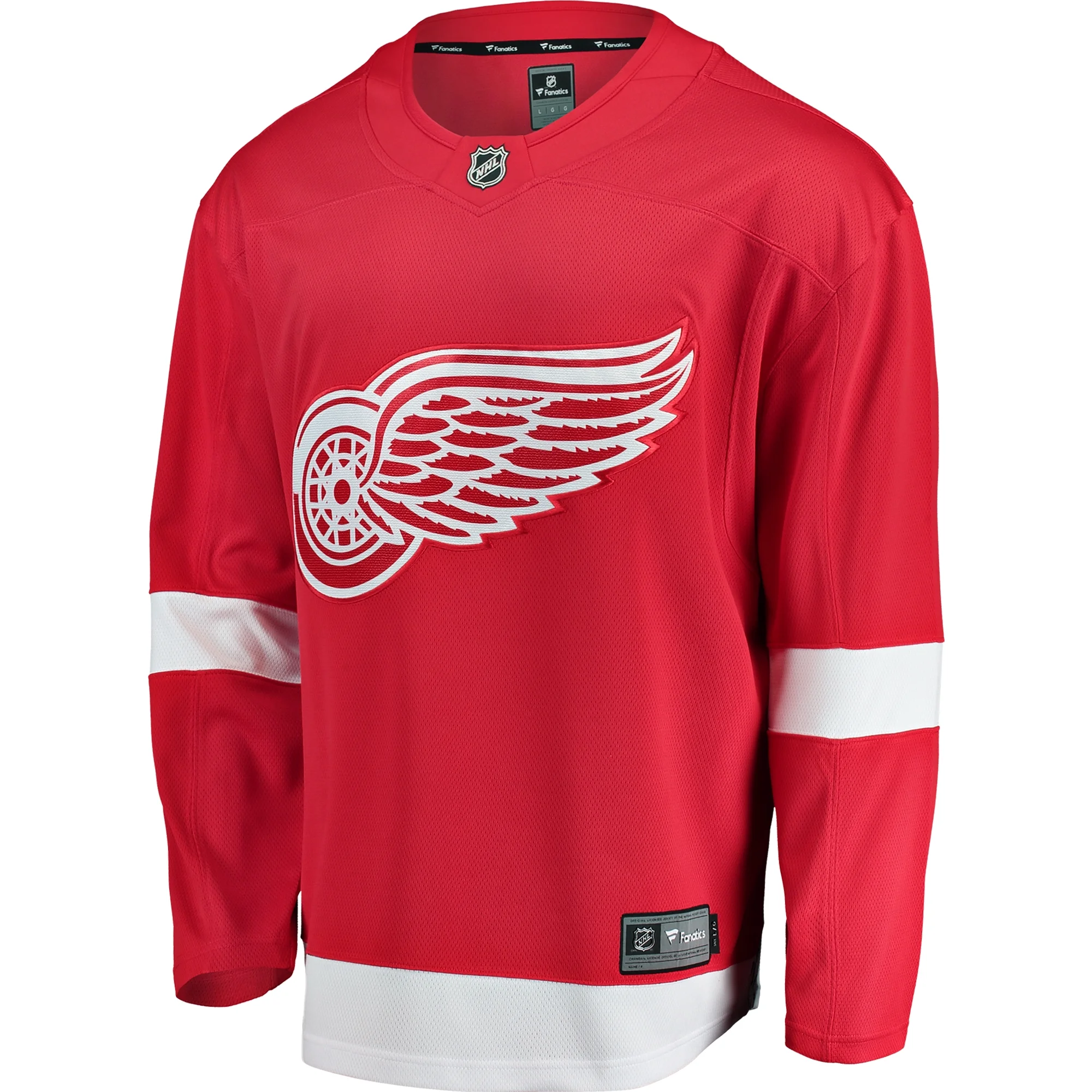 Men's Fanatics Red Detroit Red Wings Breakaway Home Jersey