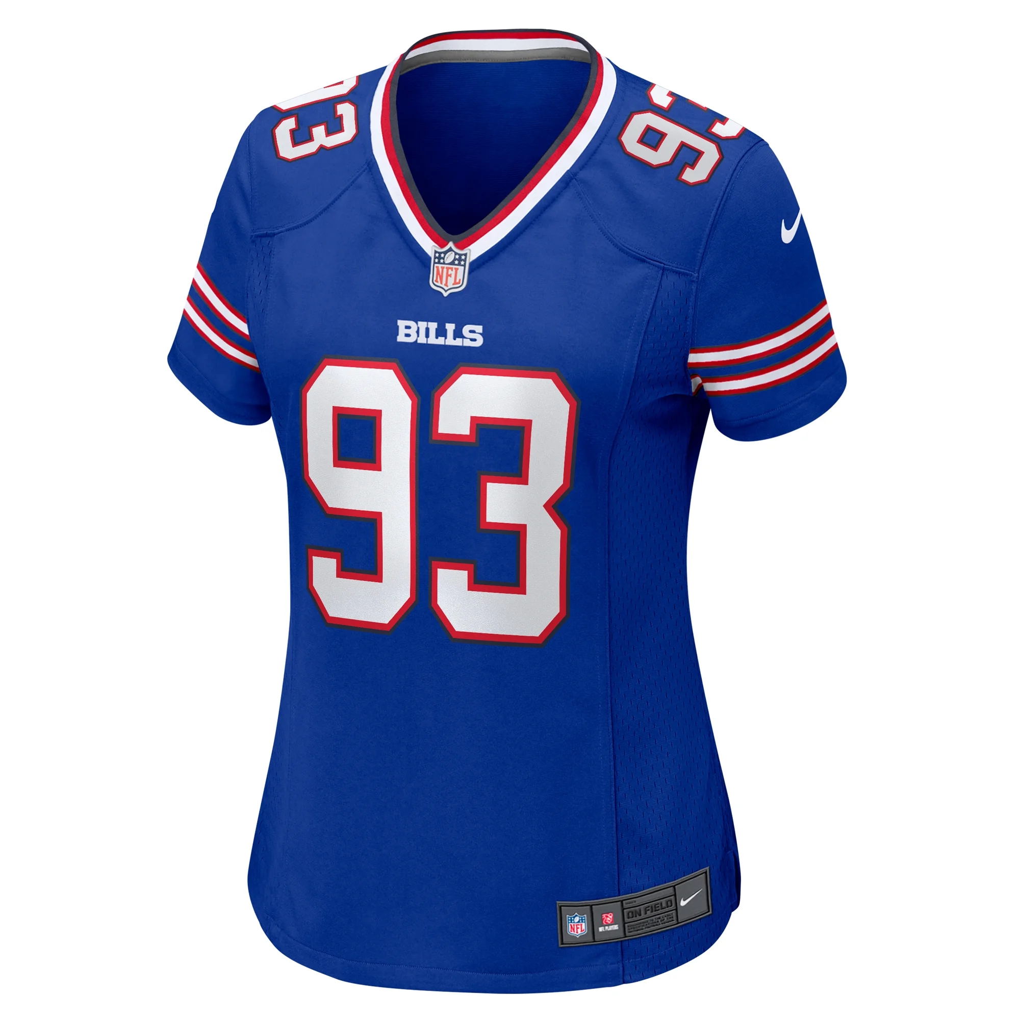 Women's Nike DeShawn Williams Royal Buffalo Bills Team Game Jersey