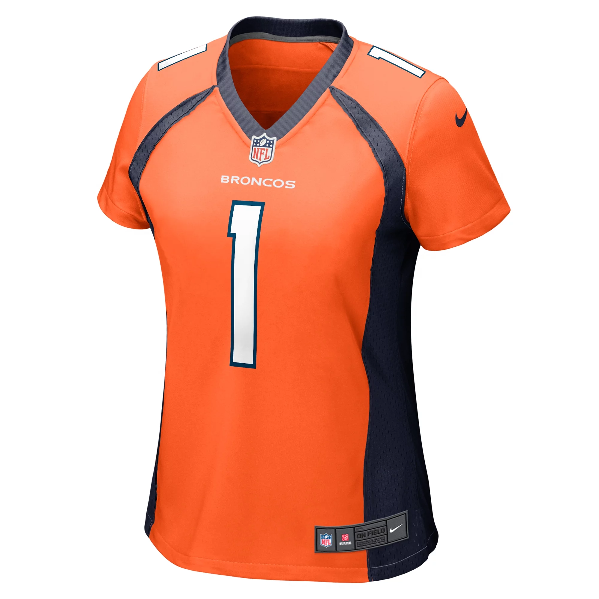 Women's Nike Tremon Smith Orange Denver Broncos Team Game Jersey