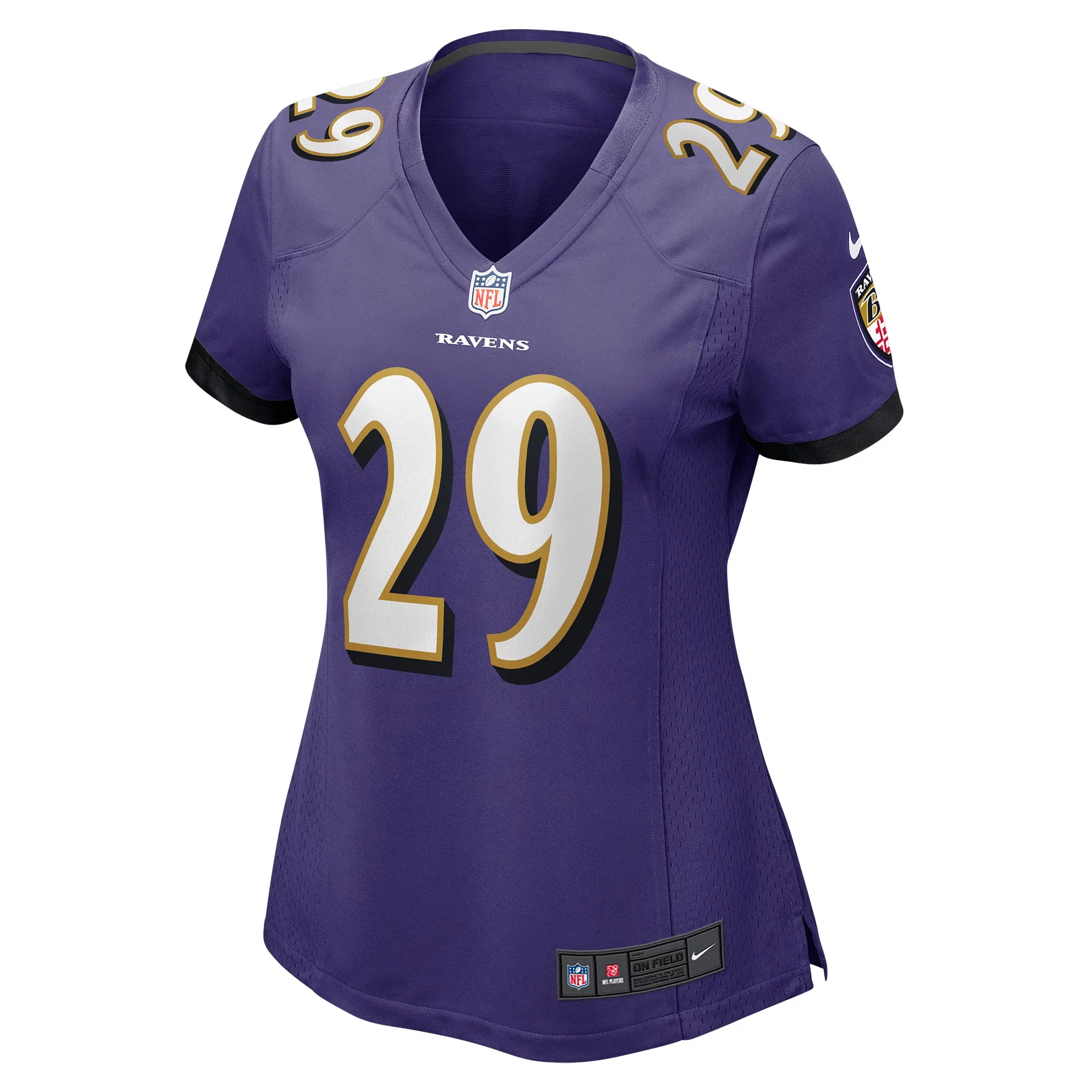 Women's Nike Ar'Darius Washington Purple Baltimore Ravens Player Game Jersey