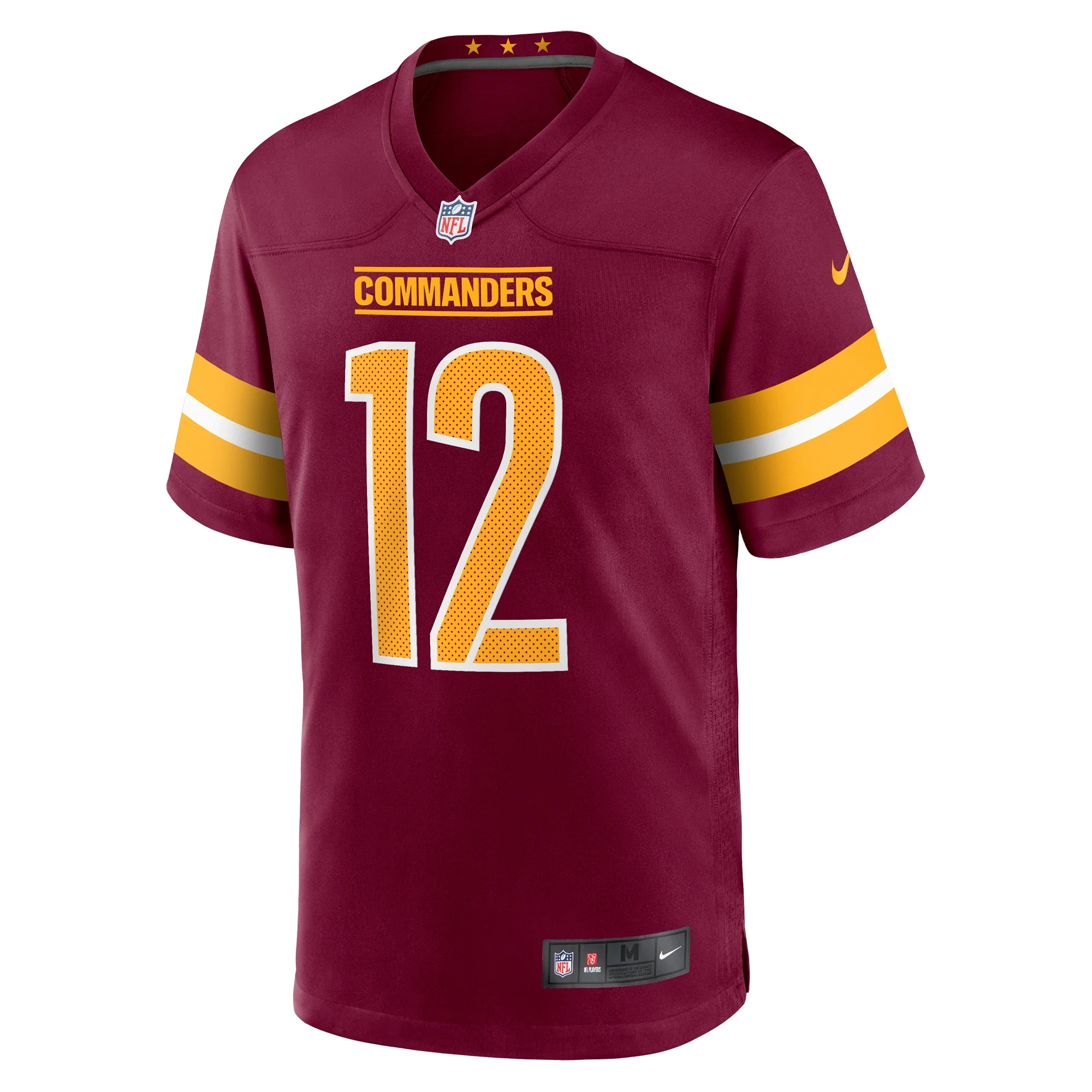 Men's Nike Jacoby Brissett Burgundy Washington Commanders Game Player Jersey