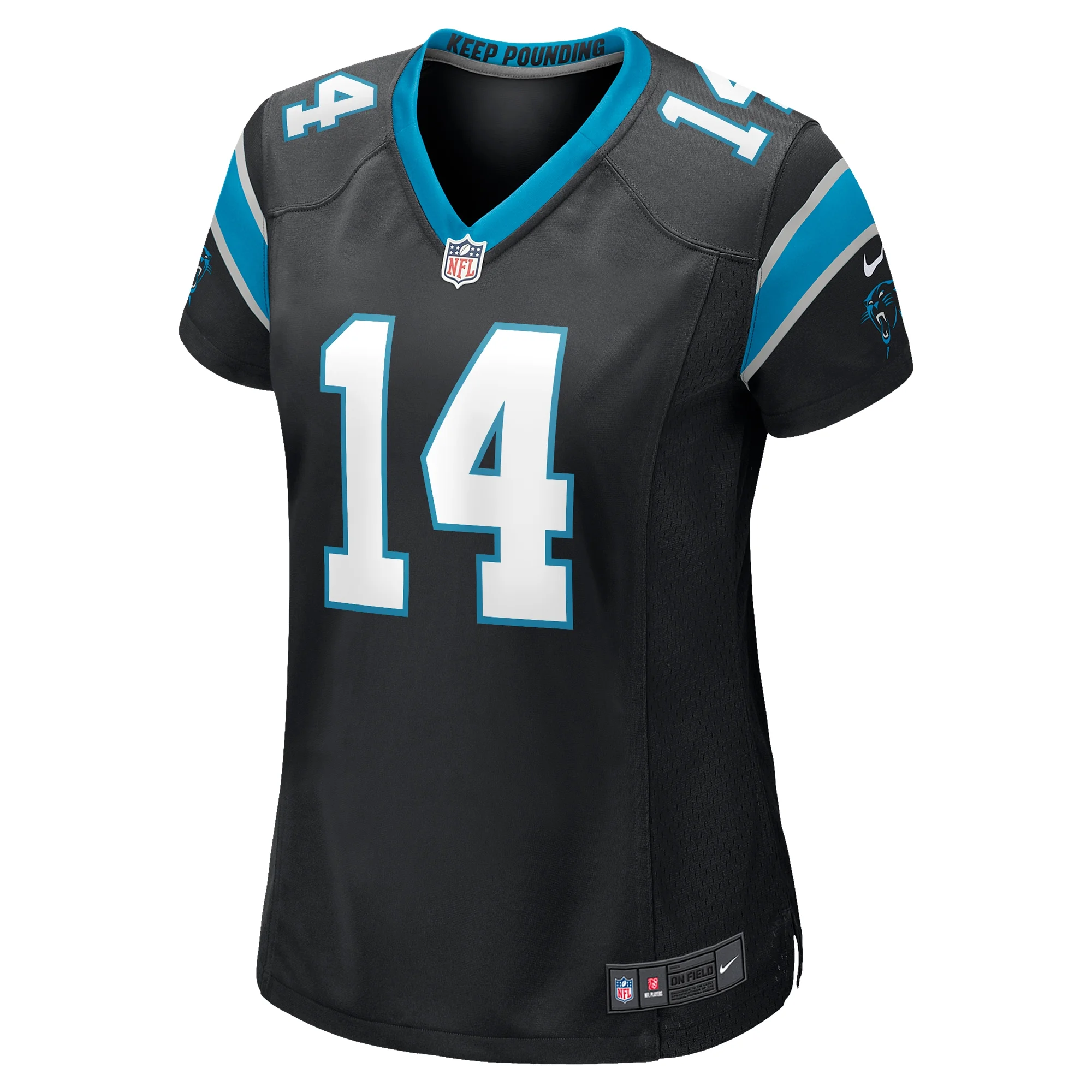 Women's Nike Andy Dalton Black Carolina Panthers Game Player Jersey