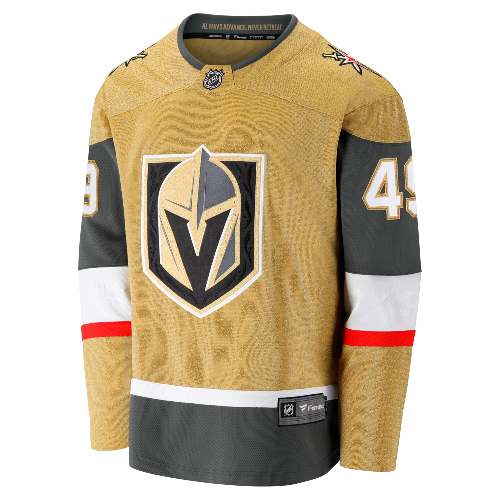 Ivan Barbashev Vegas Golden Knights Fanatics Home Breakaway Jersey - Gold
