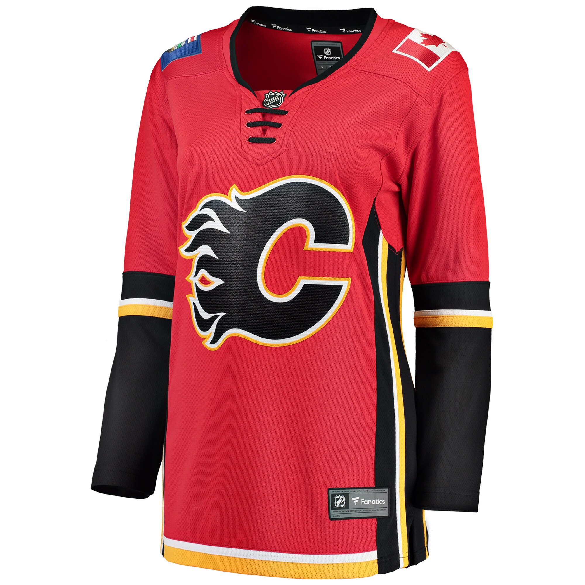 Calgary Flames Fanatics Women's Premier Breakaway Alternate Jersey - Red/Black