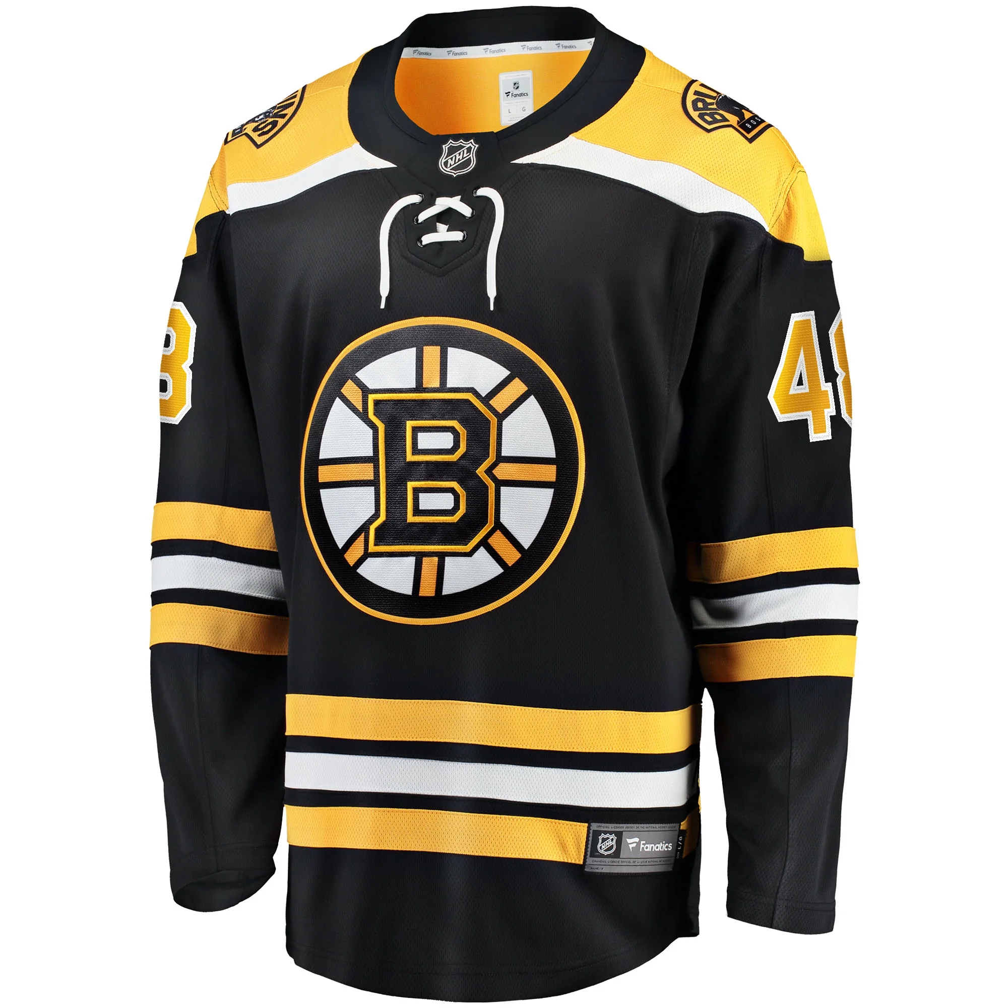 Men's Fanatics Matt Grzelcyk Black Boston Bruins Team Home Breakaway Player Jersey