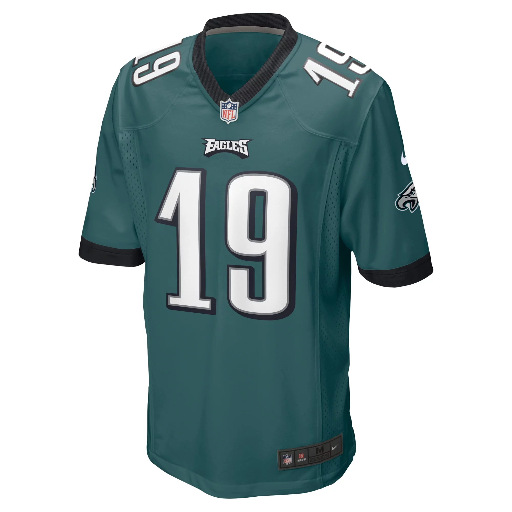 Men's Nike Tanner McKee Midnight Green Philadelphia Eagles Team Game Jersey