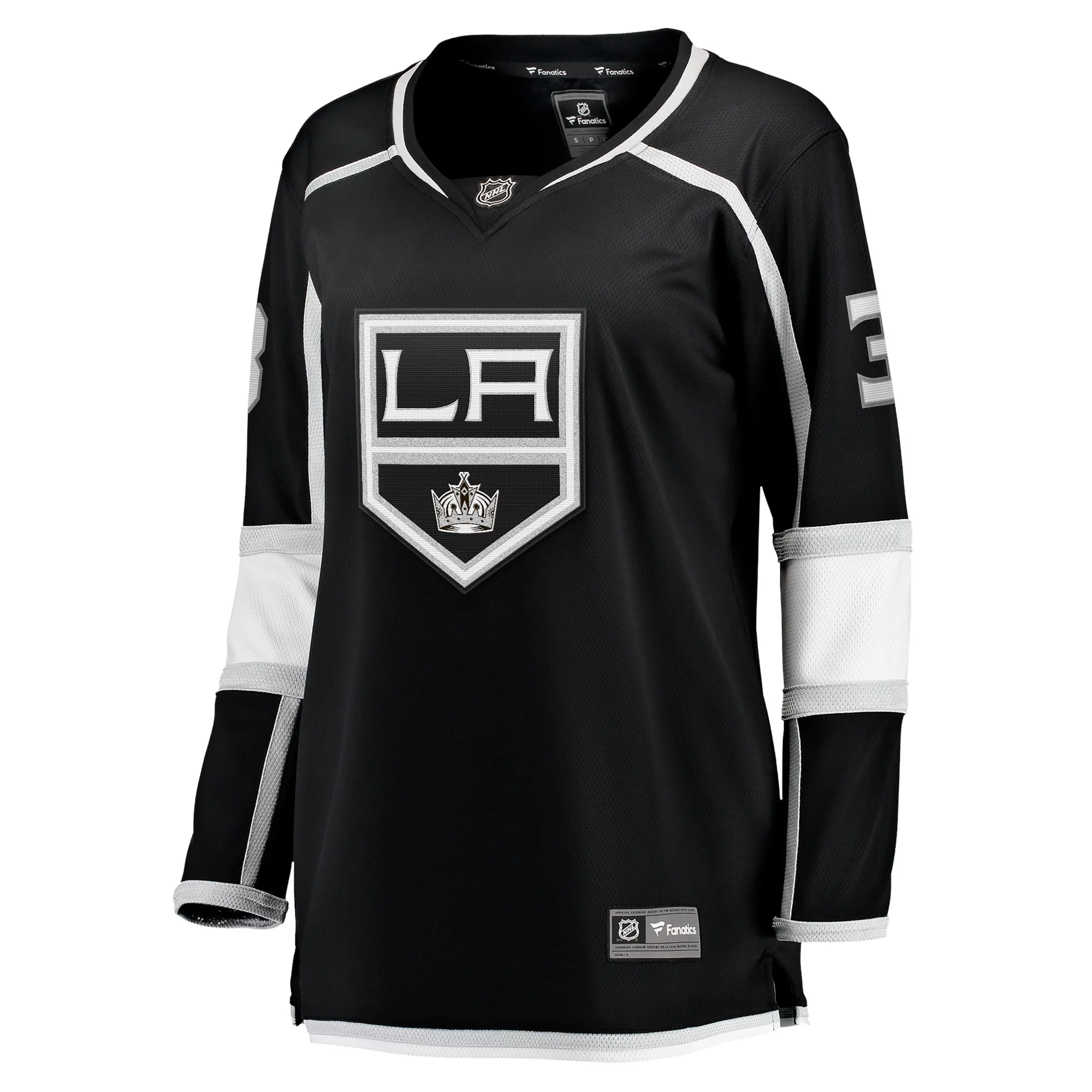 Women's Fanatics Matt Roy Black Los Angeles Kings Home Team Breakaway Player Jersey