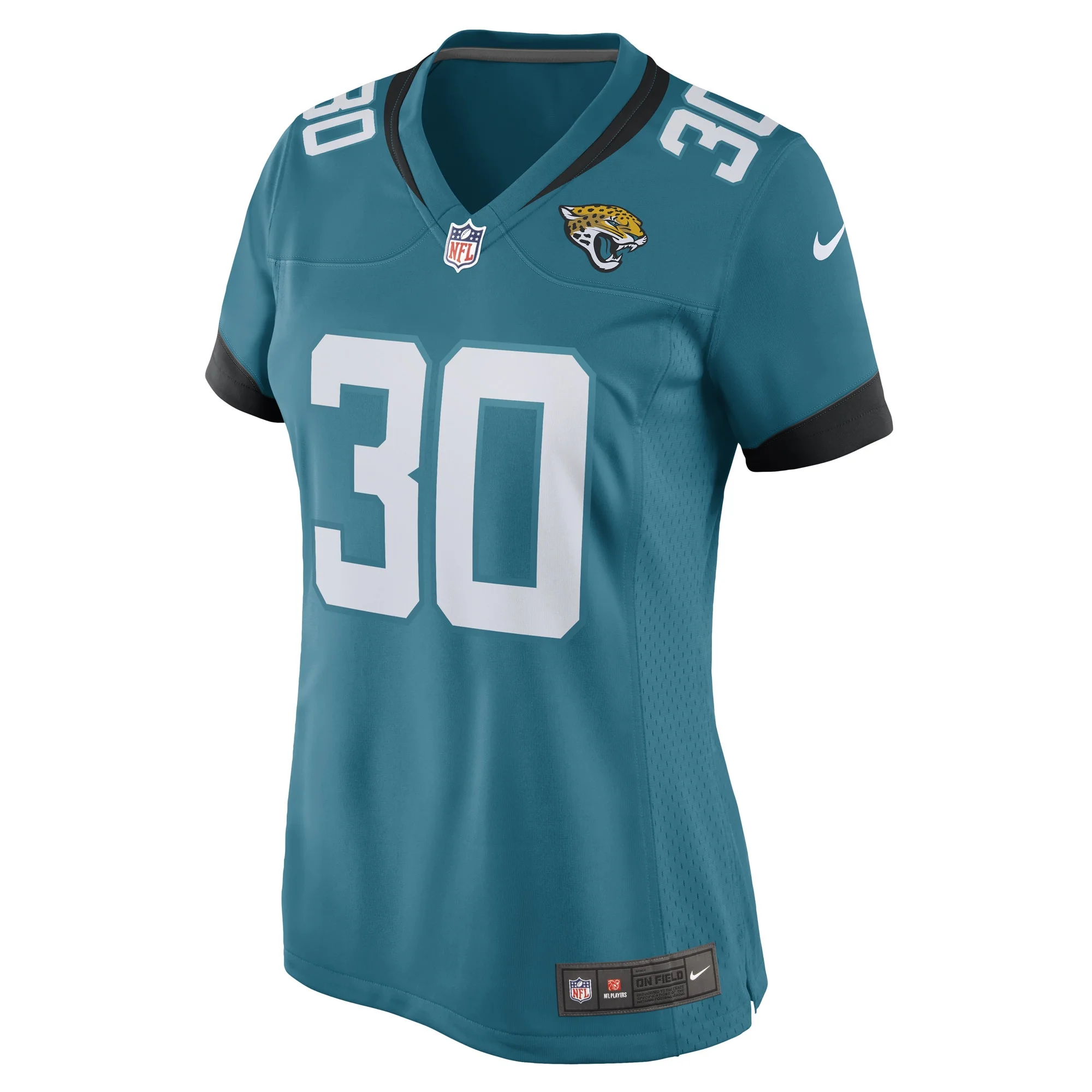 Women's Nike Montaric Brown Teal Jacksonville Jaguars Game Player Jersey