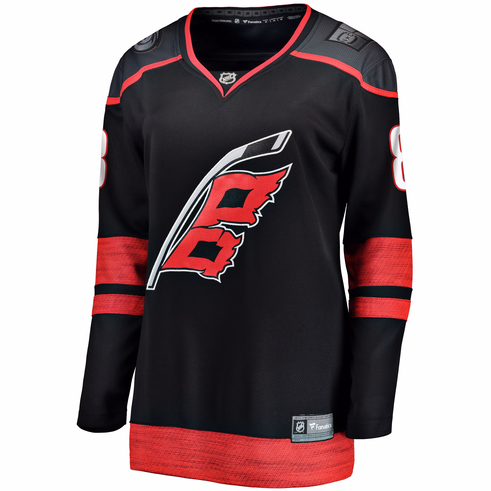 Carolina Hurricanes Fanatics Women's Home Breakaway Player Jersey - Black